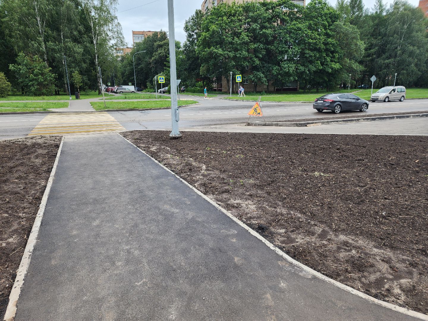 Черноголовка, Благоустройство, Парковка, такси,