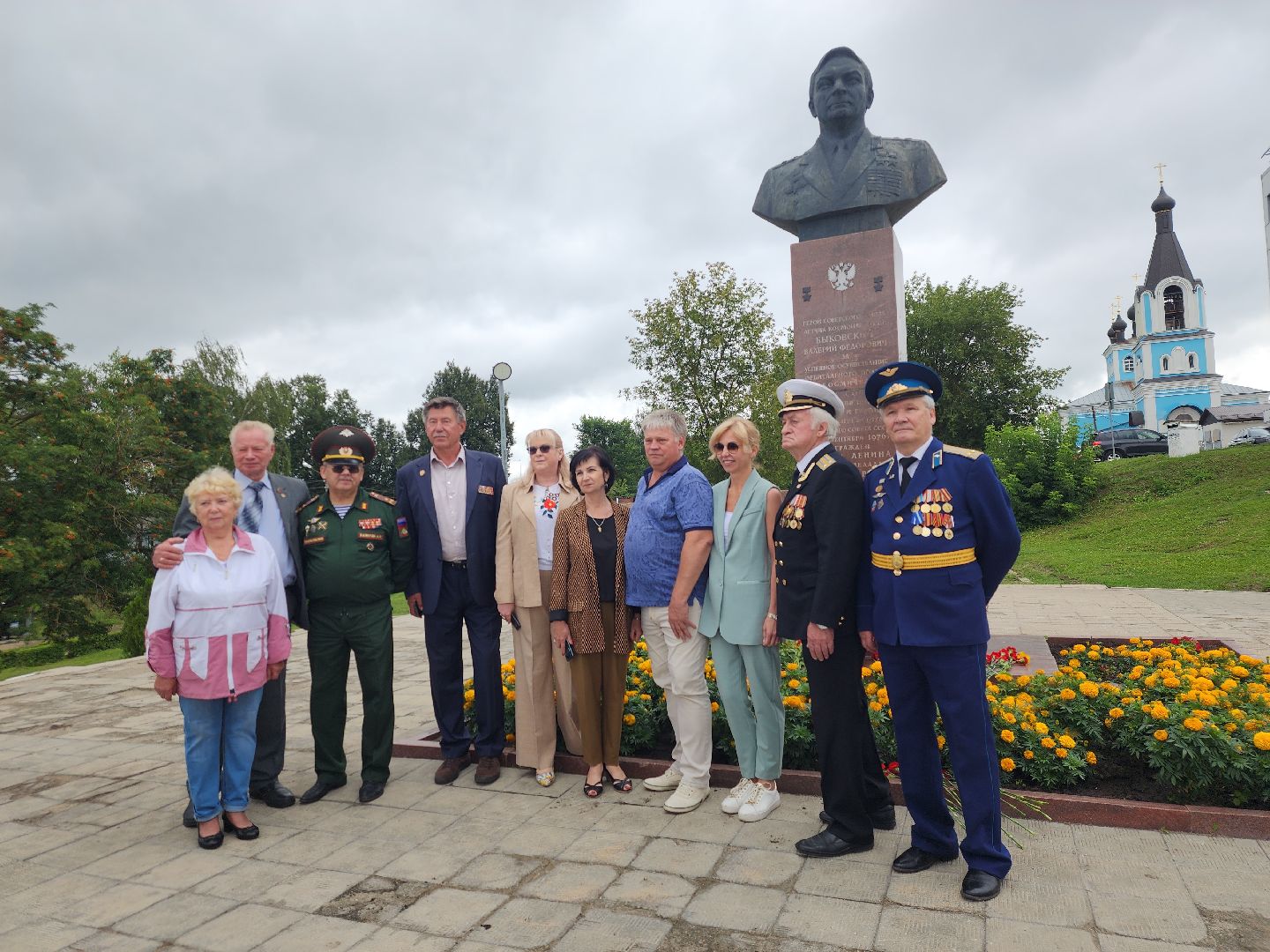 Павловский Посад, Городской округ Павловский Посад, Юбилей, Космонавт, Митинг, Жители,