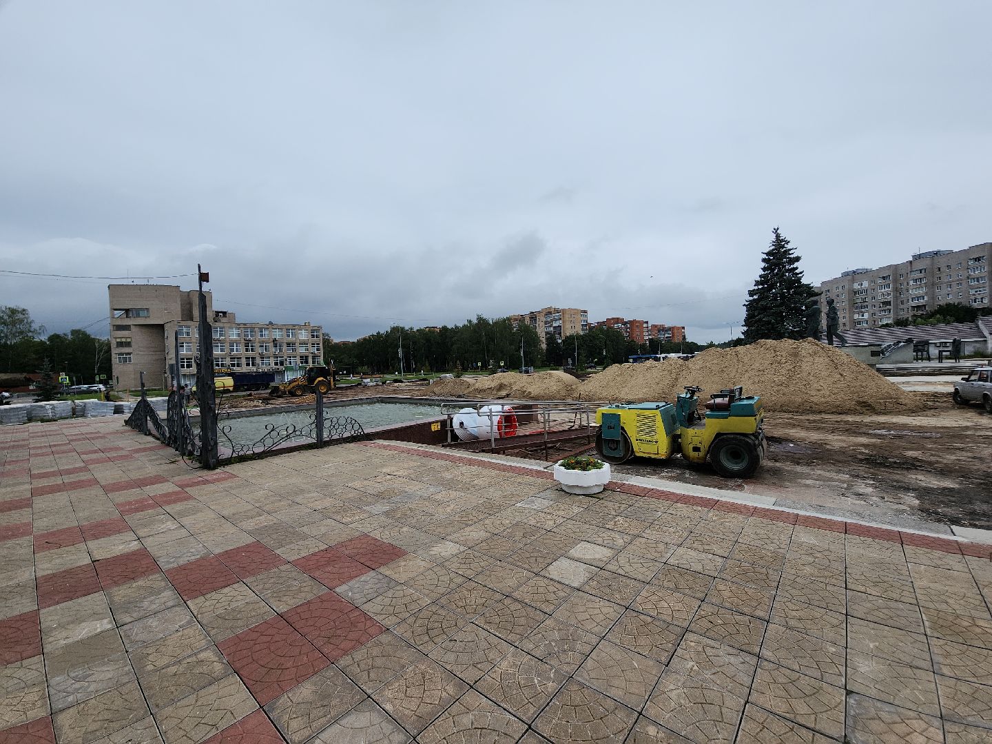 Черноголовка, Благоустройство, площадь, жкх,