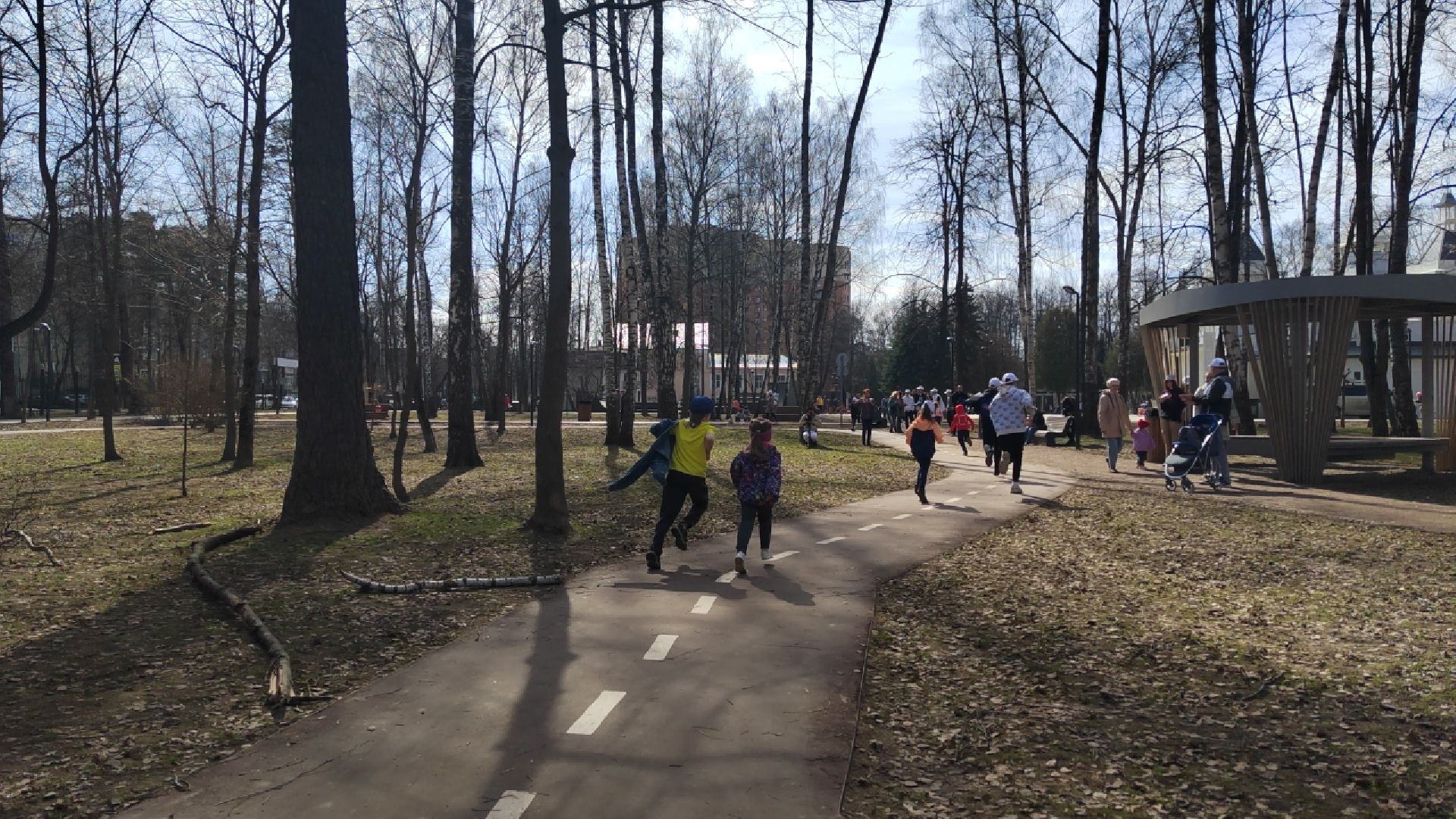 Пушкино, Пушкинский округ, спорт, акция, Единая Россия, Молодая гвардия, МГЕР, МГЕРМО, волонтеры, молодежь, весна в Подмосковье