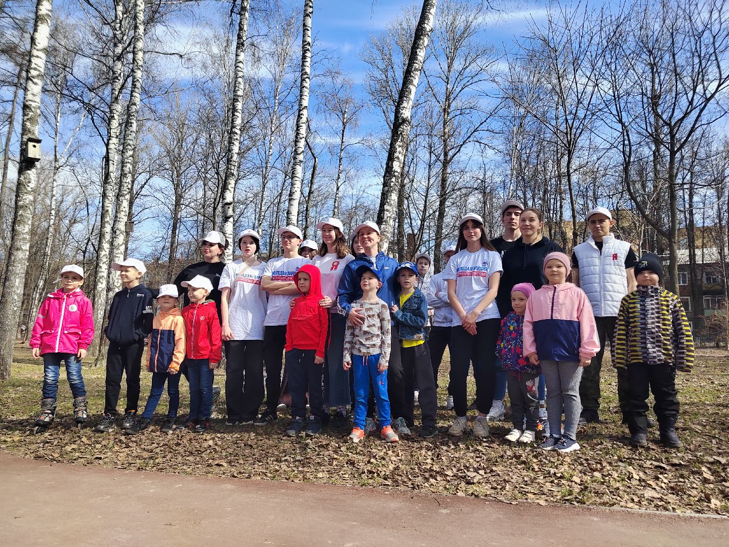 Пушкино, Пушкинский округ, спорт, акция, Единая Россия, Молодая гвардия, МГЕР, МГЕРМО, волонтеры, молодежь, весна в Подмосковье