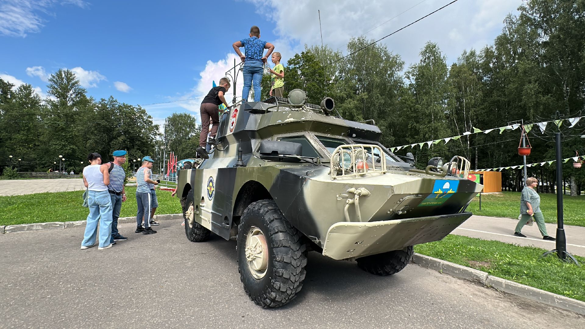 Клин, общество, спорт, праздники, День ВДВ,