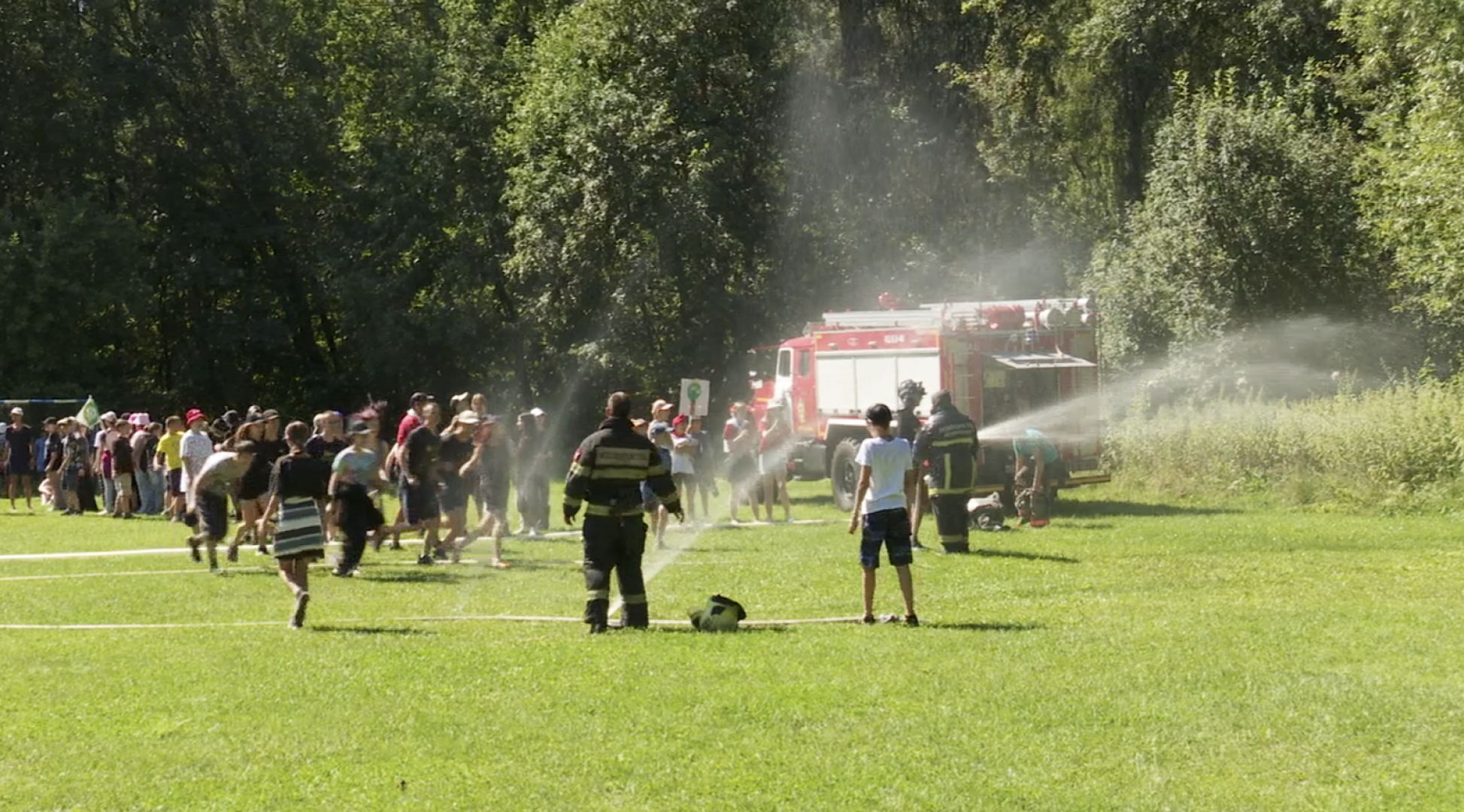Клин, общество, дети, пожарные, безопасность,
