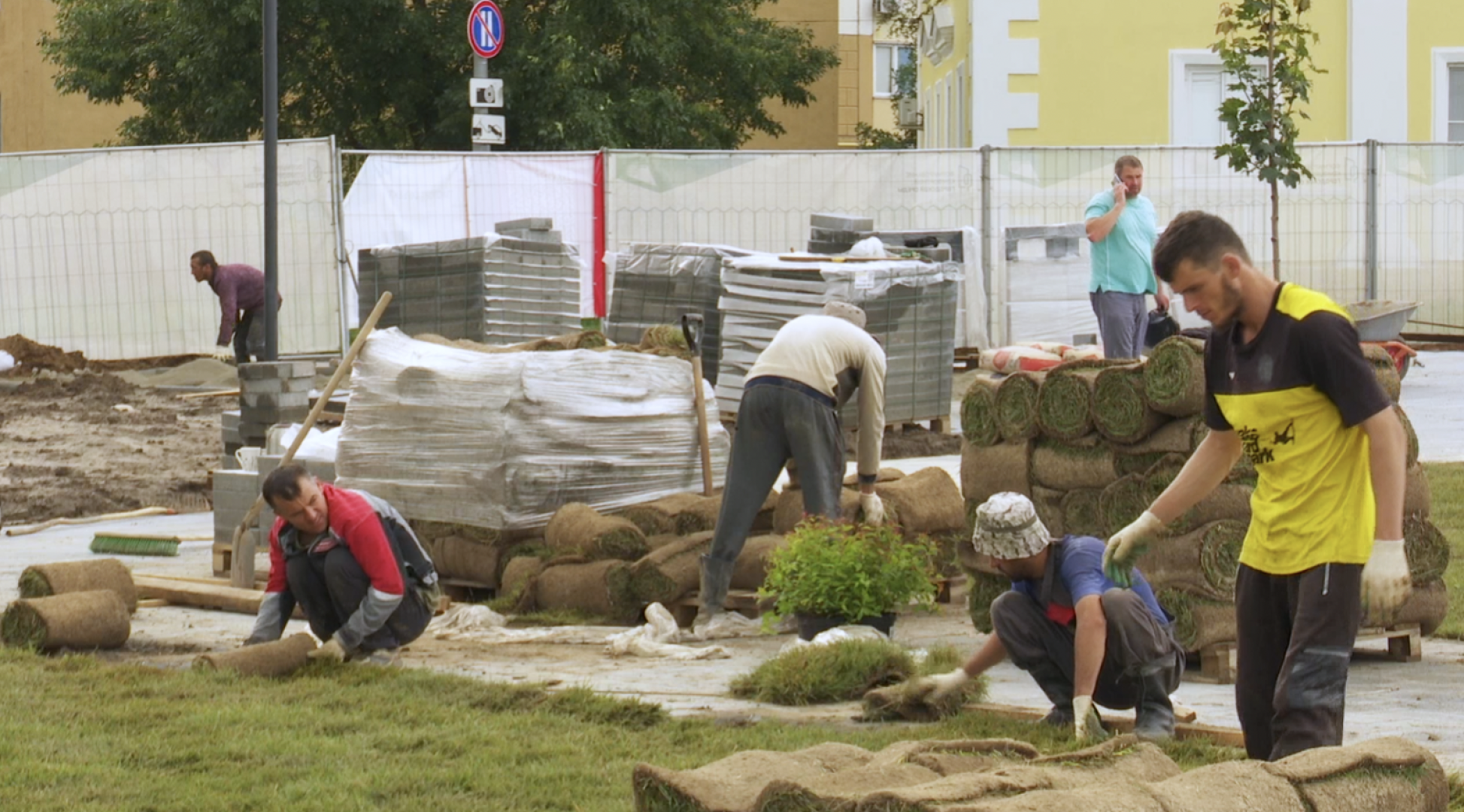 Клин, общество, благоустройство, скверы,
