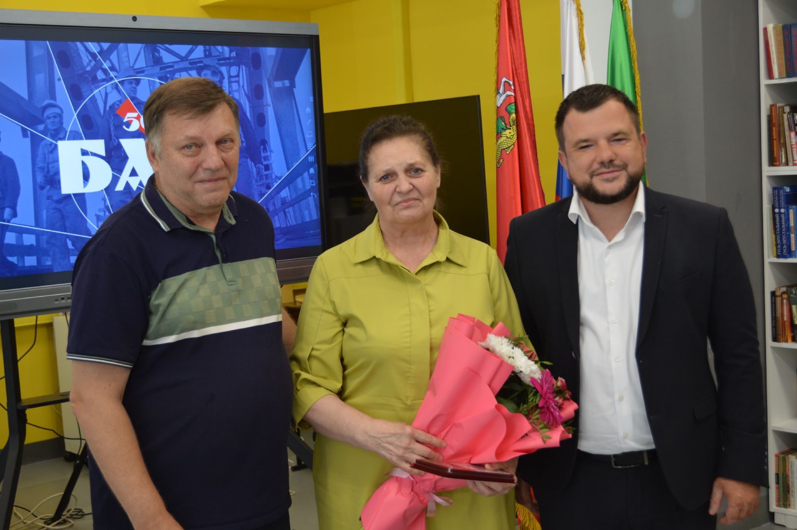 шатура, бам, награждение ветеранов бама, культурная шатура, торжество,