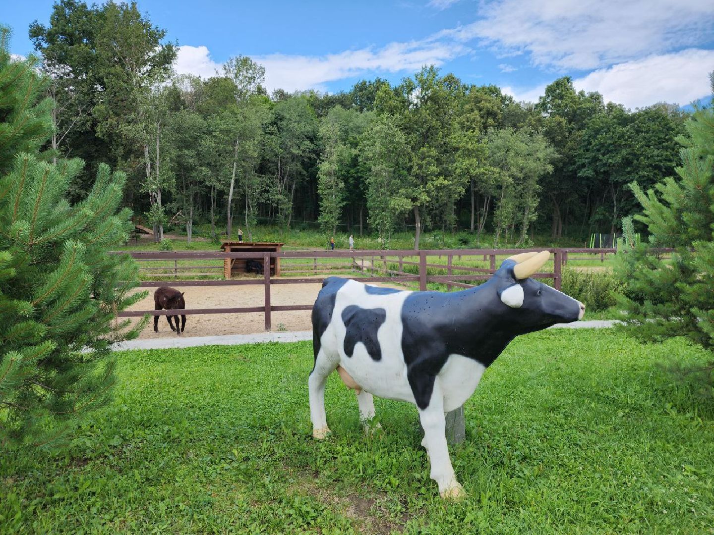 серпухов, подмосковье, бунин ручей, экоферма, пятнистые олени в подмосковье,
