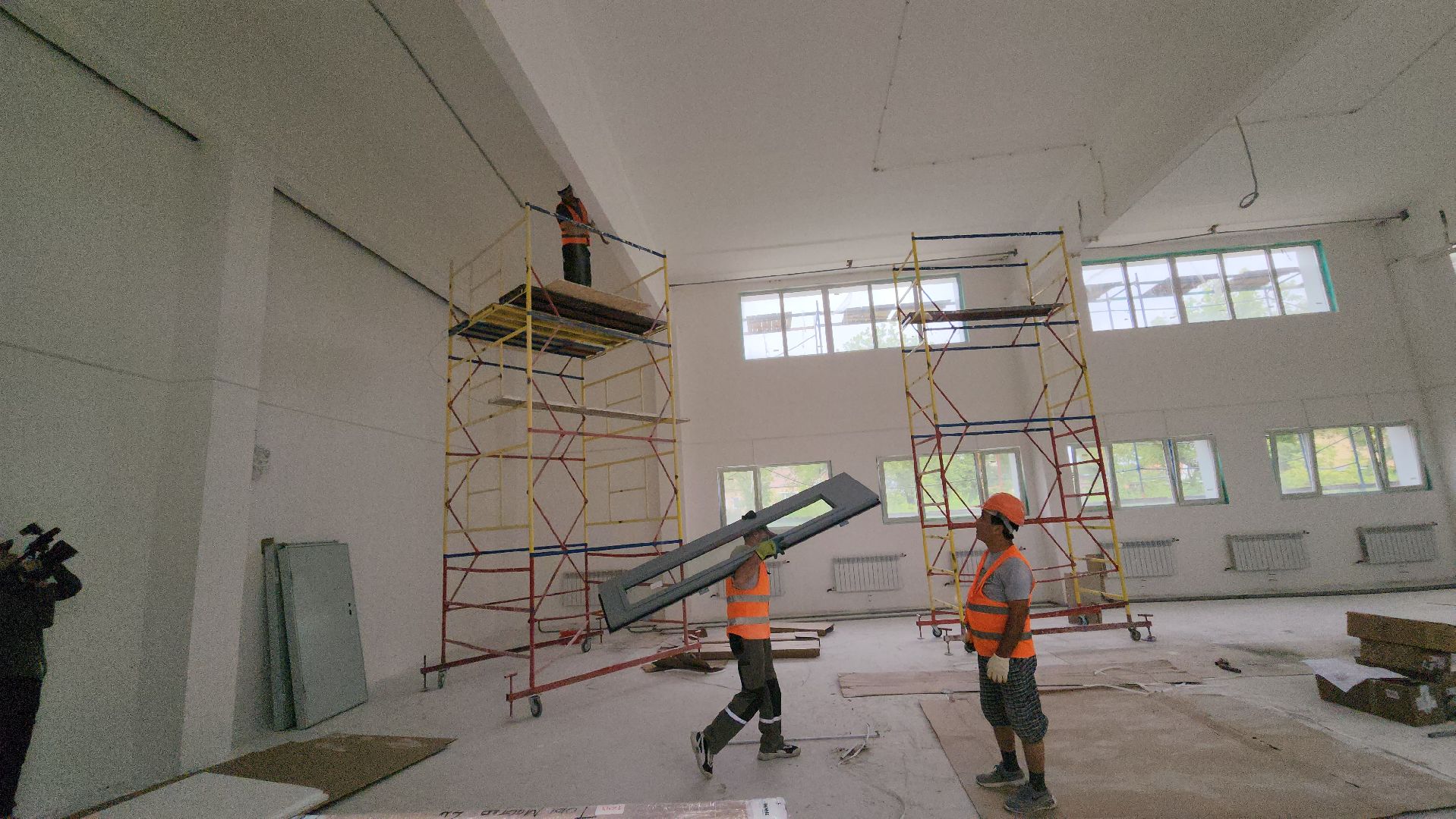 серпухов, подмосковье, капремонт школы,