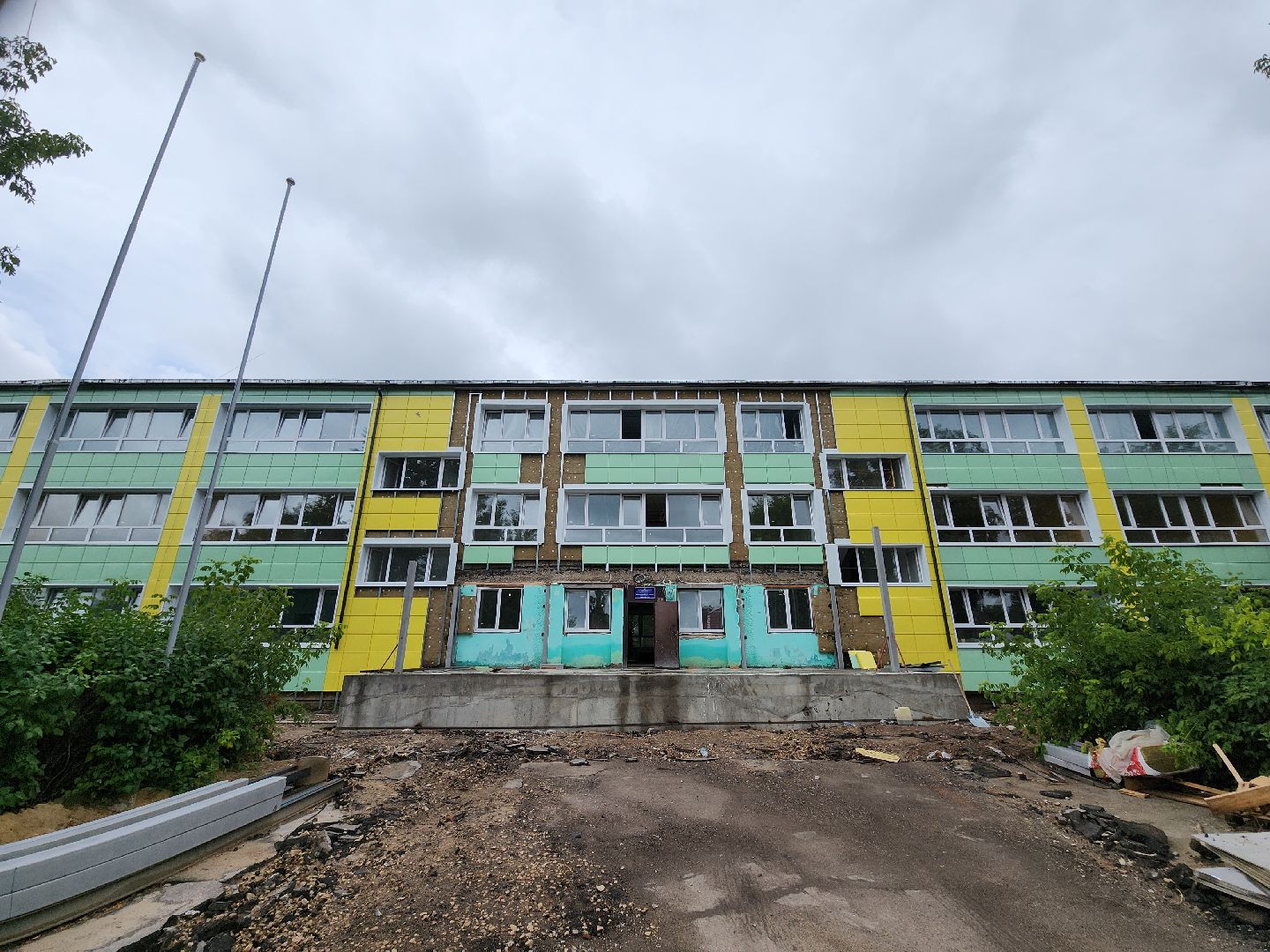 серпухов, подмосковье, капремонт школы,