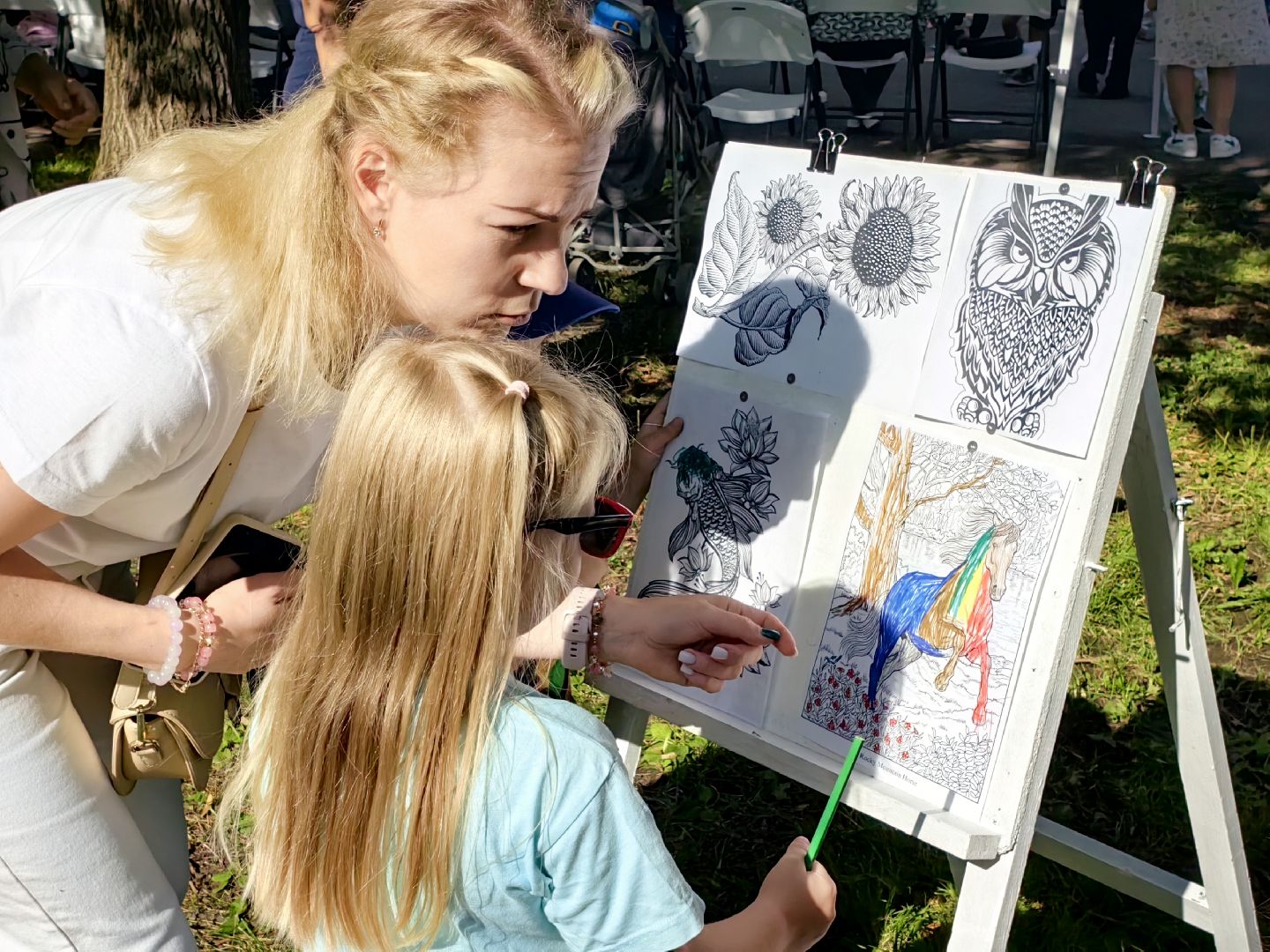 день деревни Гребнево, аквагрим, фестиваль красок, анимация, щёлково,