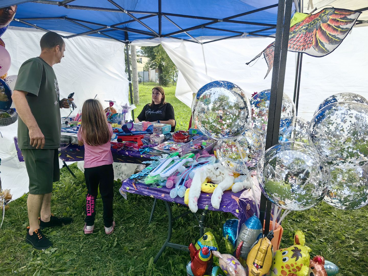 день деревни Гребнево, аквагрим, фестиваль красок, анимация, щёлково,