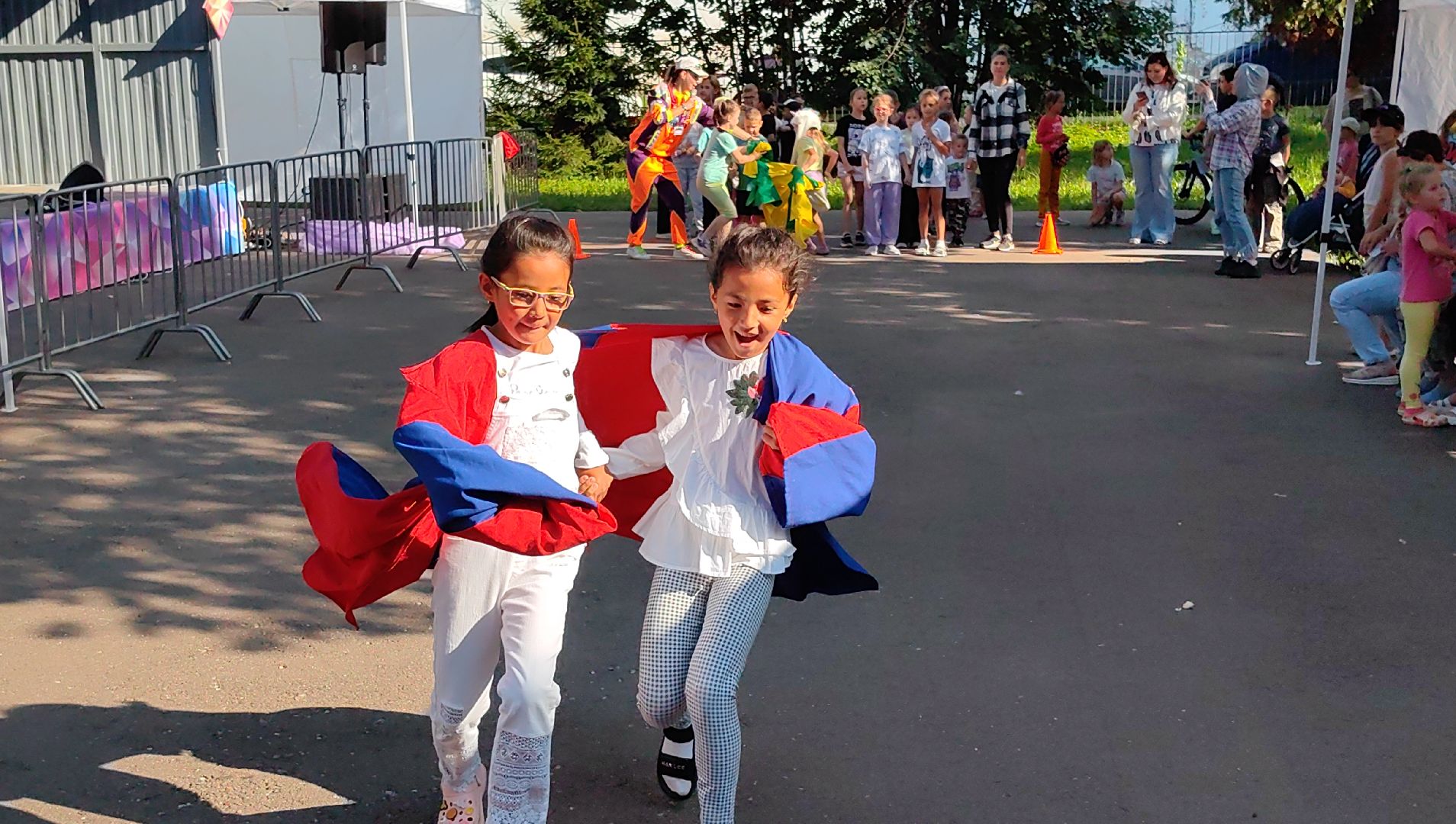 день деревни Гребнево, аквагрим, фестиваль красок, анимация, щёлково,