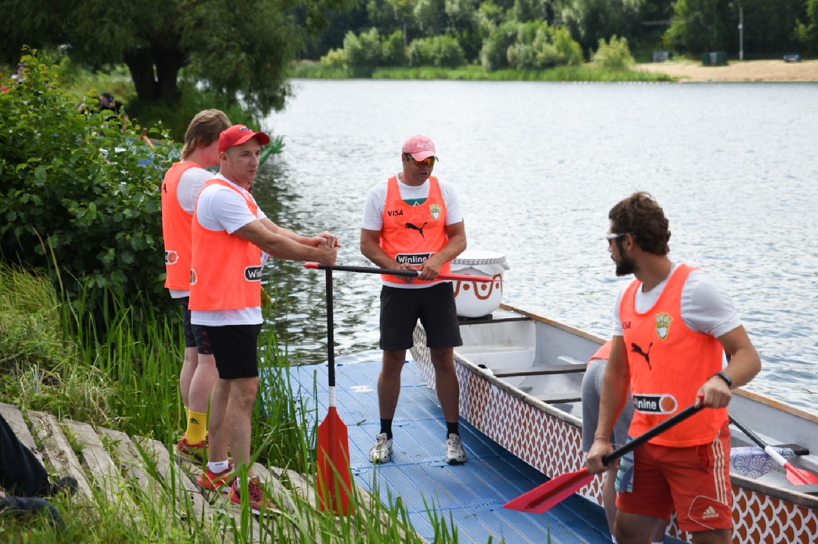 Бронницы, Спорт, День города, Гонки драконов, Гонки на лодках Дракон,