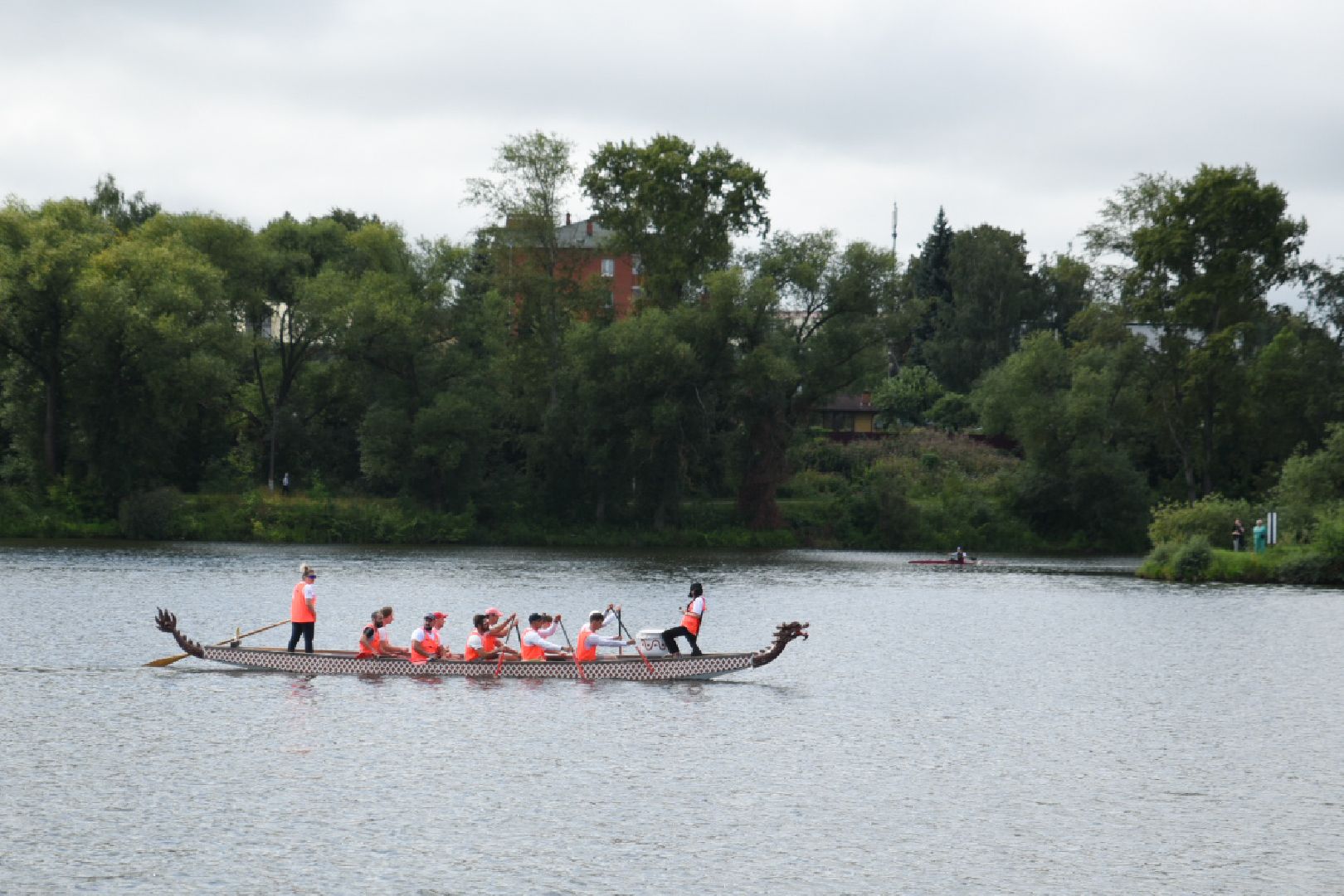 Бронницы, Спорт, День города, Гонки драконов, Гонки на лодках Дракон,
