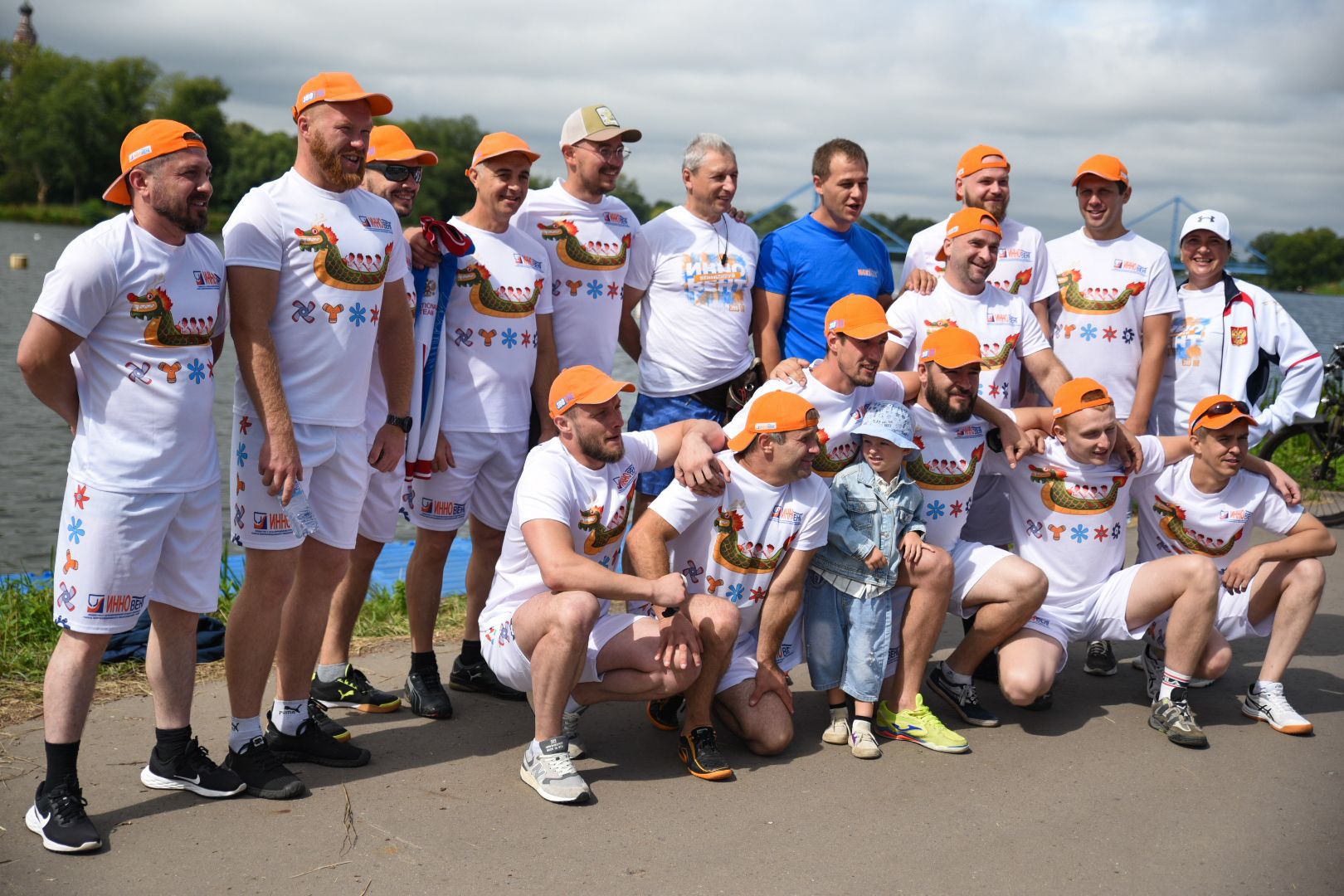 Бронницы, Спорт, День города, Гонки драконов, Гонки на лодках Дракон,