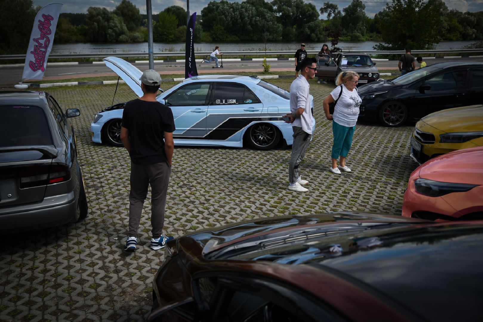 Бронницы, Автовыставка, Автокультура, Автомобилисты Подмосковья и регионов, Выставка уникальных автомобилей,