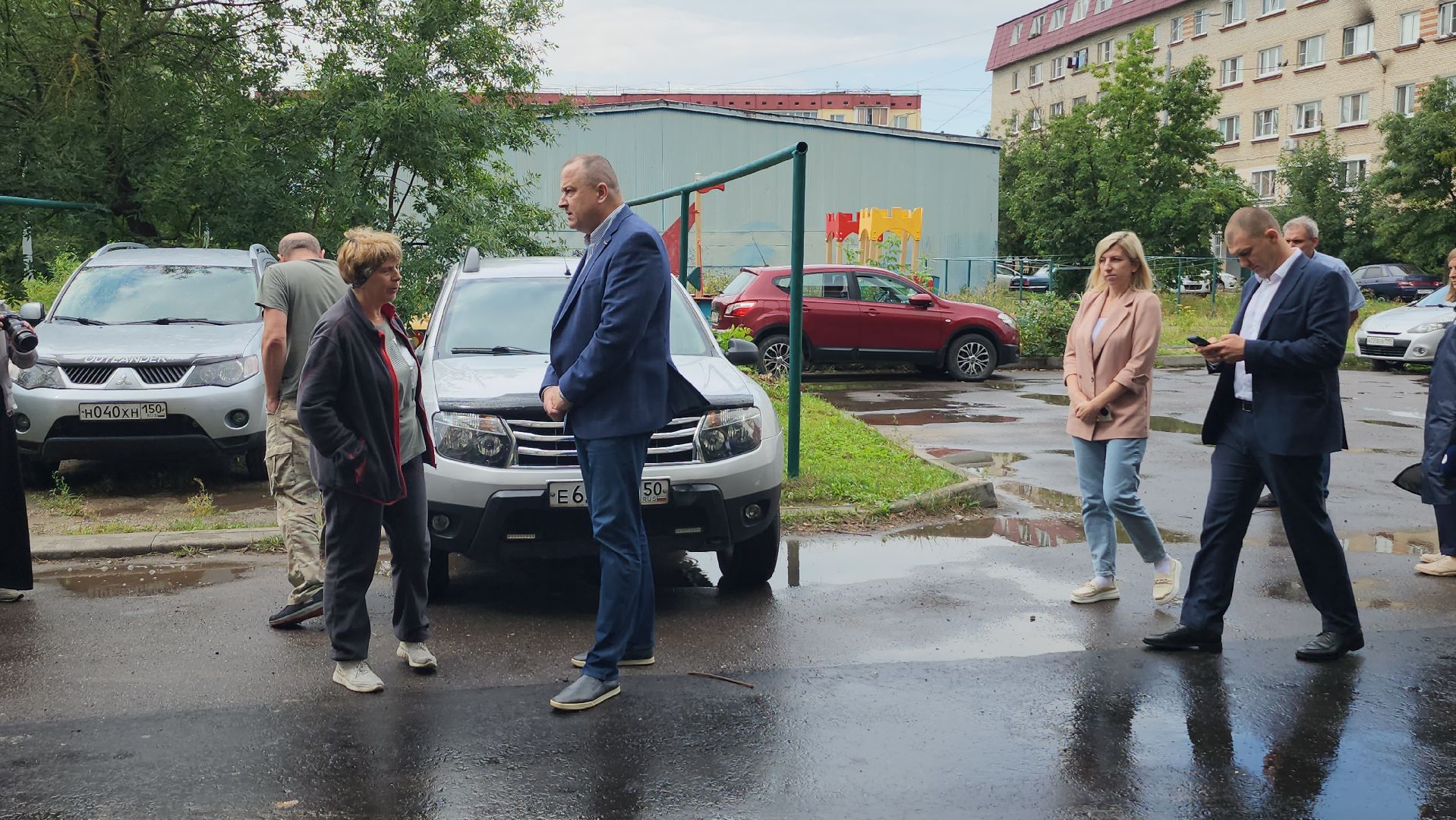 серпухов, улица советская, лежачий полицейский, рабочий выезд главы округа, жители, дороги,