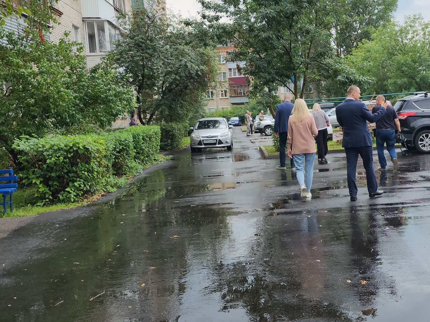 серпухов, улица советская, лежачий полицейский, рабочий выезд главы округа, жители, дороги,