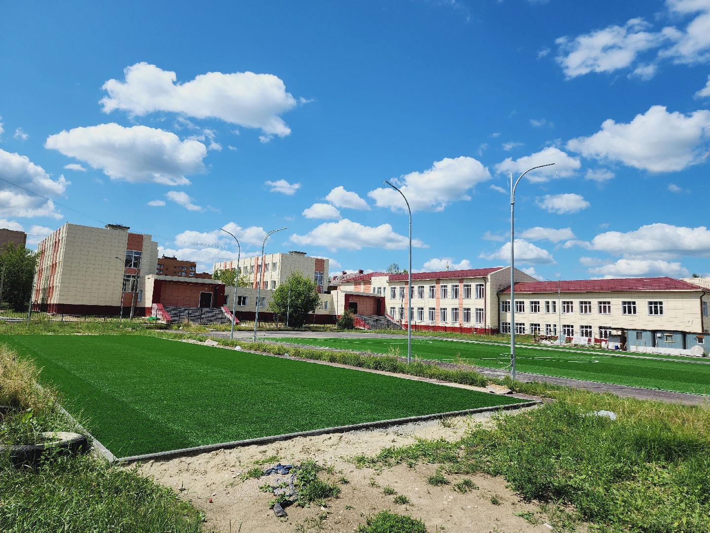 Егорьевск, Подмосковье, Московская область, благоустройство, 5 школа,