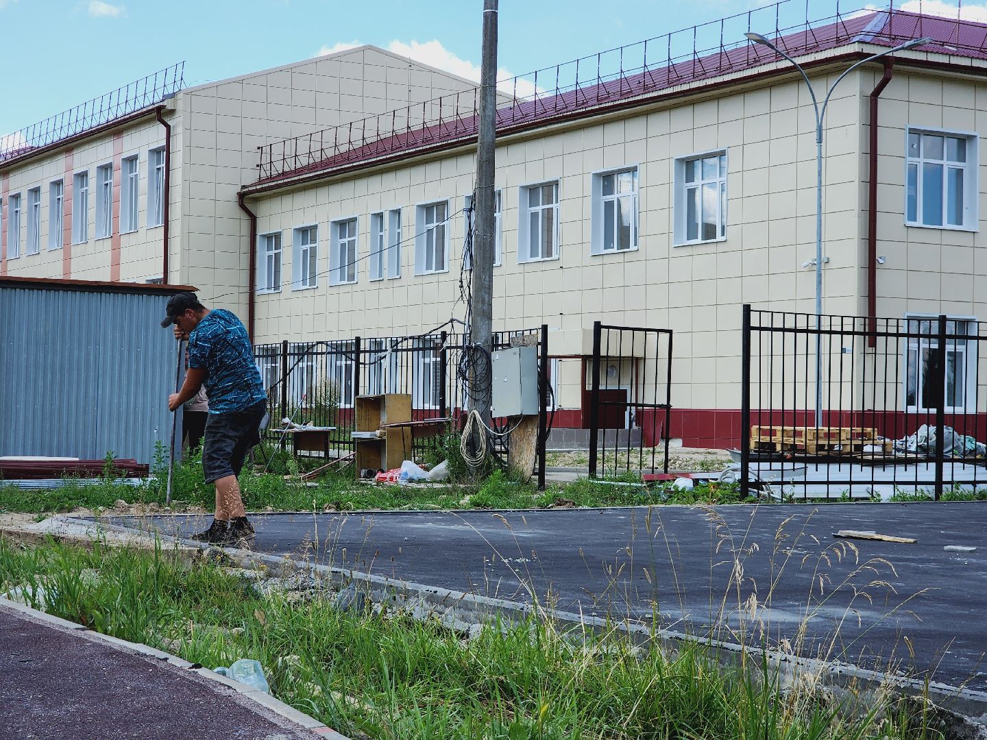 Егорьевск, Подмосковье, Московская область, благоустройство, 5 школа,
