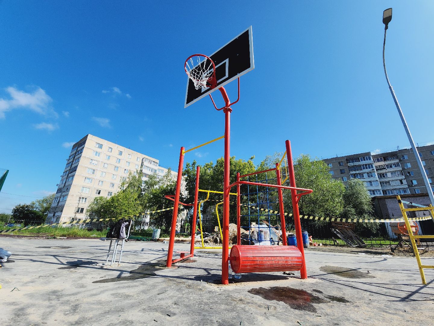 Егорьевск, Подмосковье, Московская область, благоустройство, 5 школа,