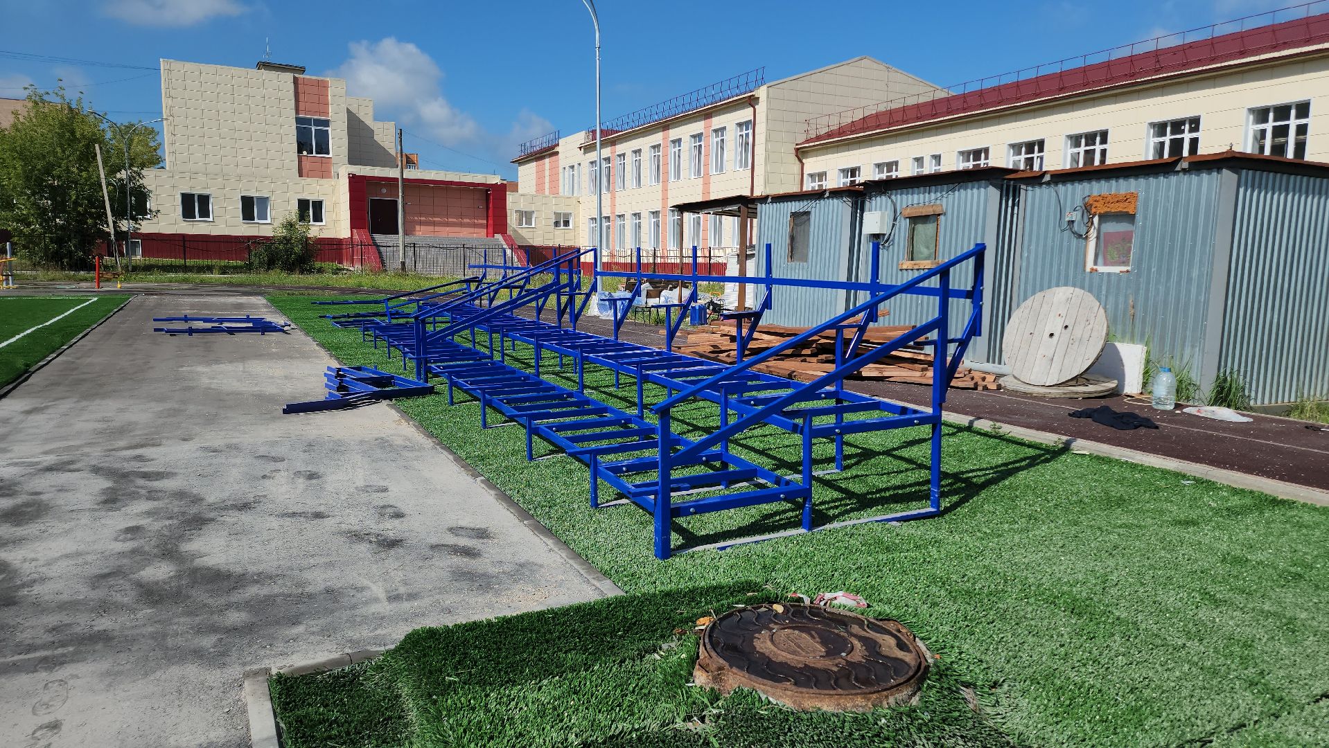 Егорьевск, Подмосковье, Московская область, благоустройство, 5 школа,