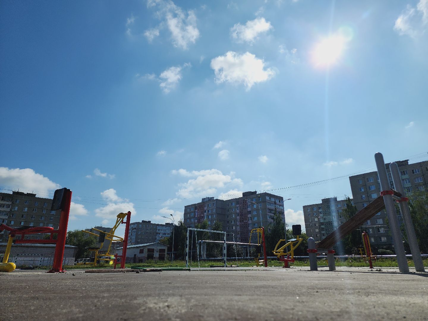 Егорьевск, Подмосковье, Московская область, благоустройство, 5 школа,