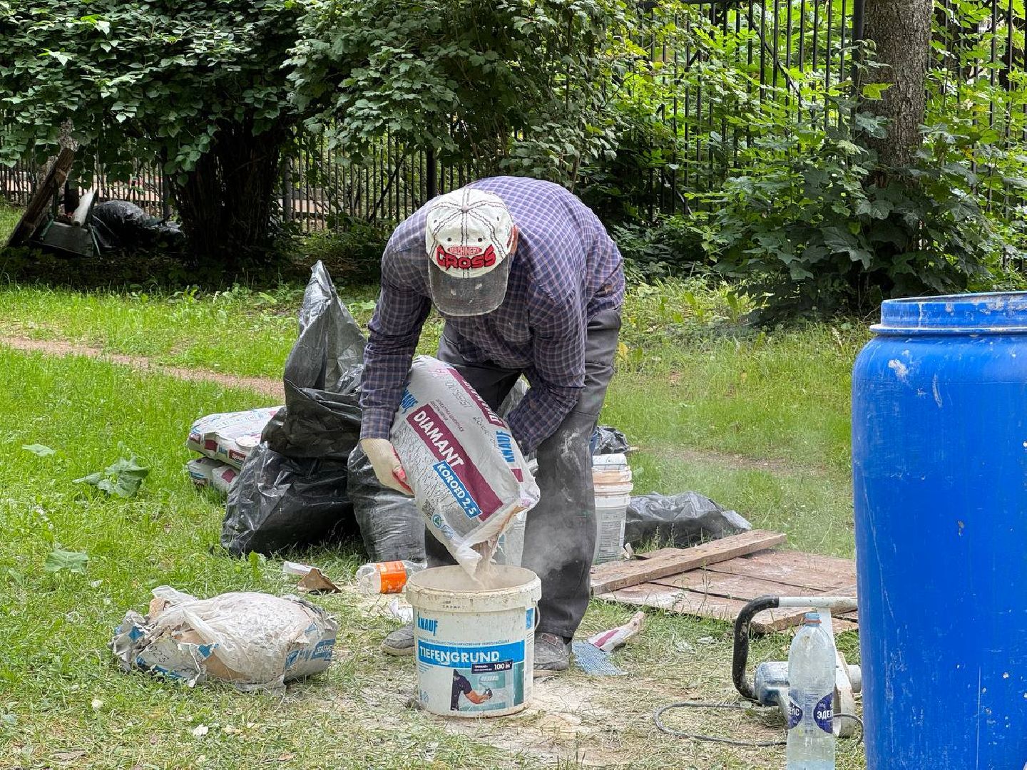 фасад, капитальный ремонт, бригада рабочих, городской округ восход,
