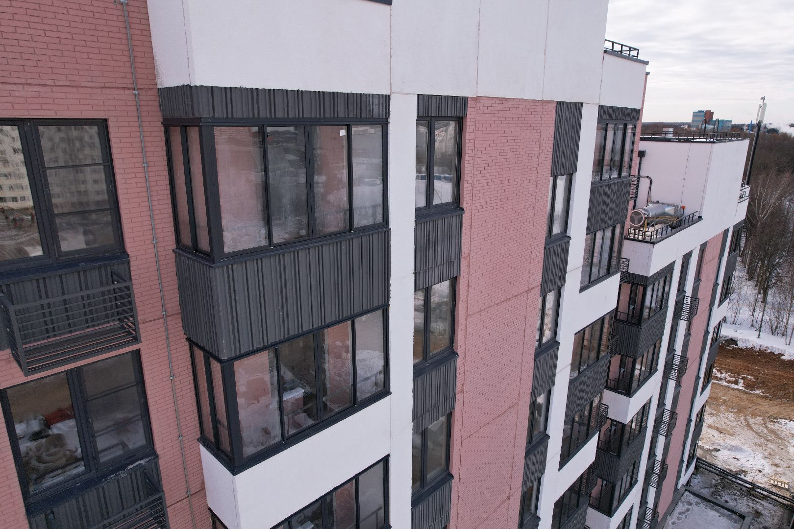 видео с коптера, переселение, солнечногорск,