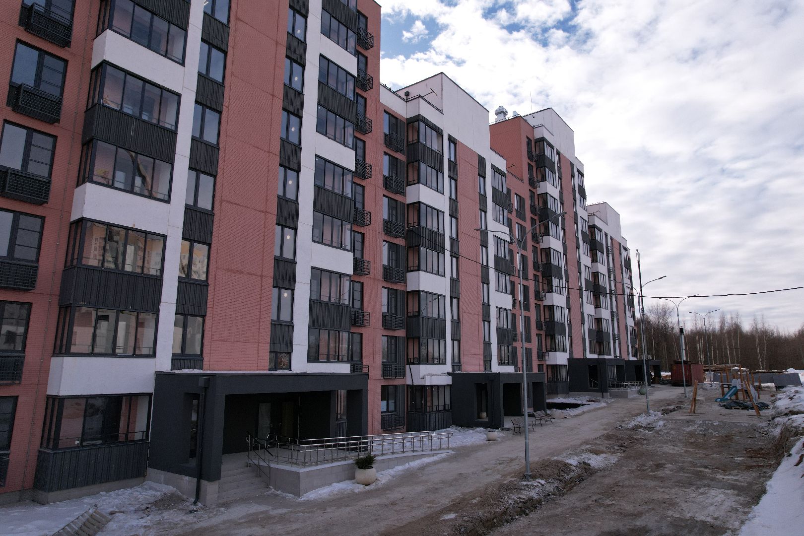 видео с коптера, переселение, солнечногорск,