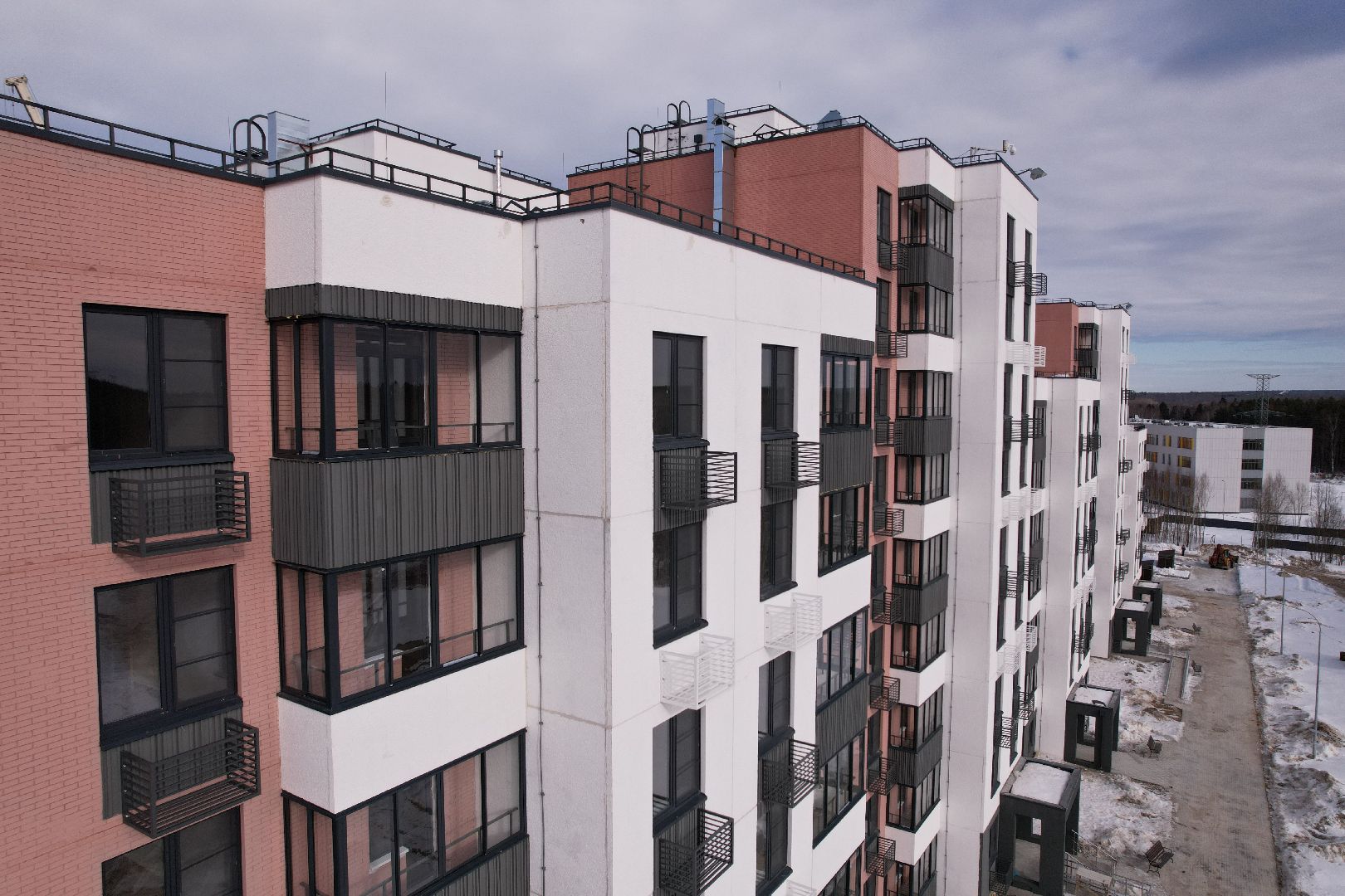 видео с коптера, переселение, солнечногорск,