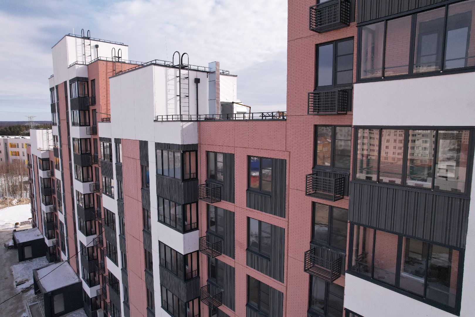 видео с коптера, переселение, солнечногорск,