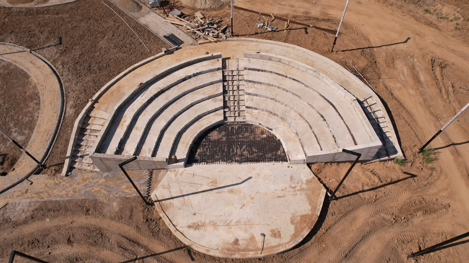 видео с коптера, школа, сергиев посад,