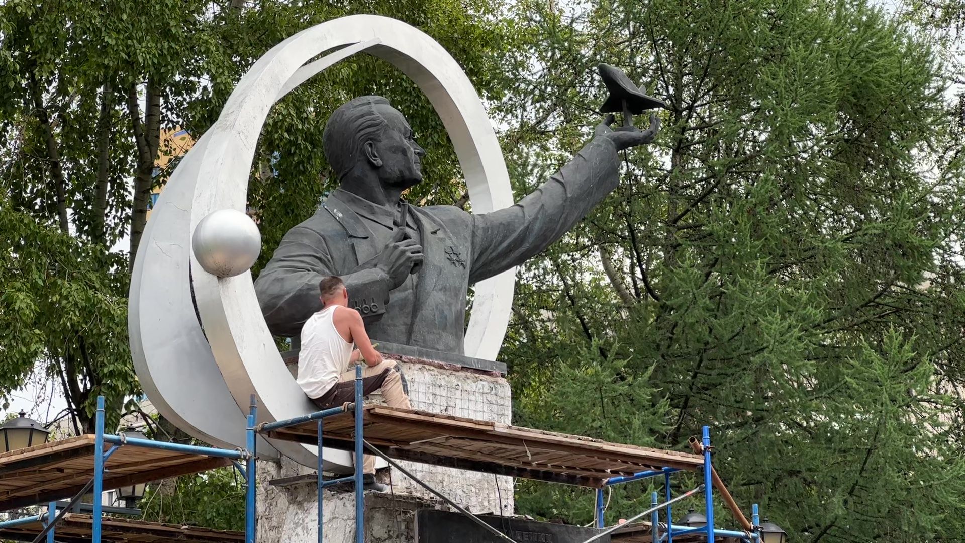 Реутов, реконструкция, НПО, нпо маш, Владимир Челомей, реконструкция памятника,