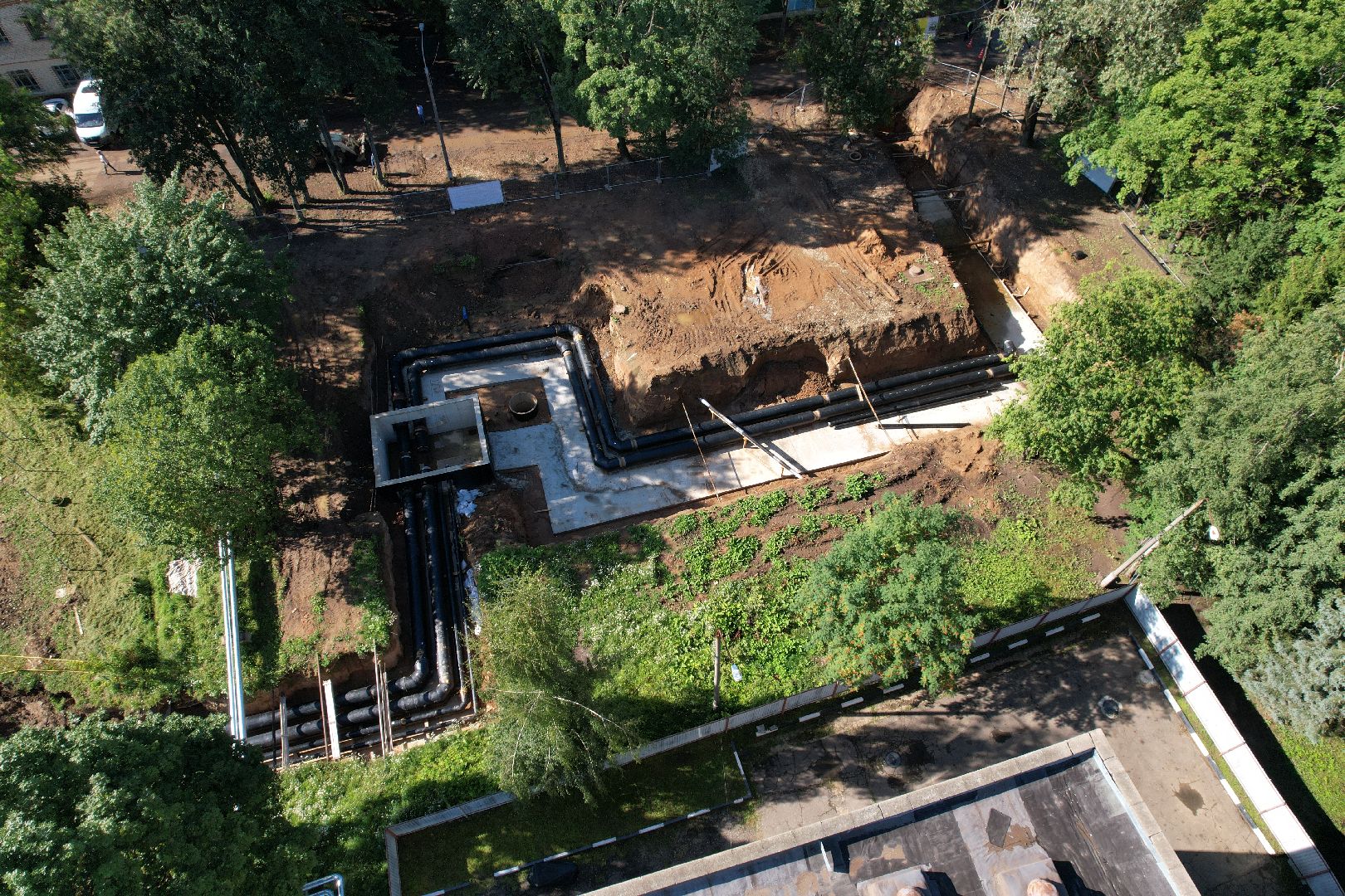 видео с коптера, котельная, жкх, отопление,