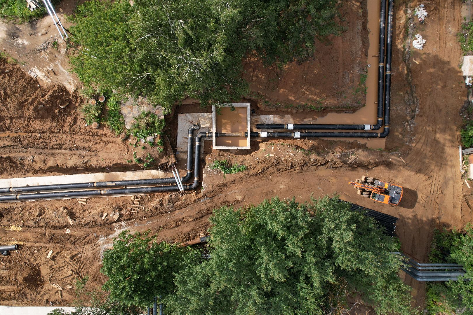 видео с коптера, котельная, жкх, отопление,