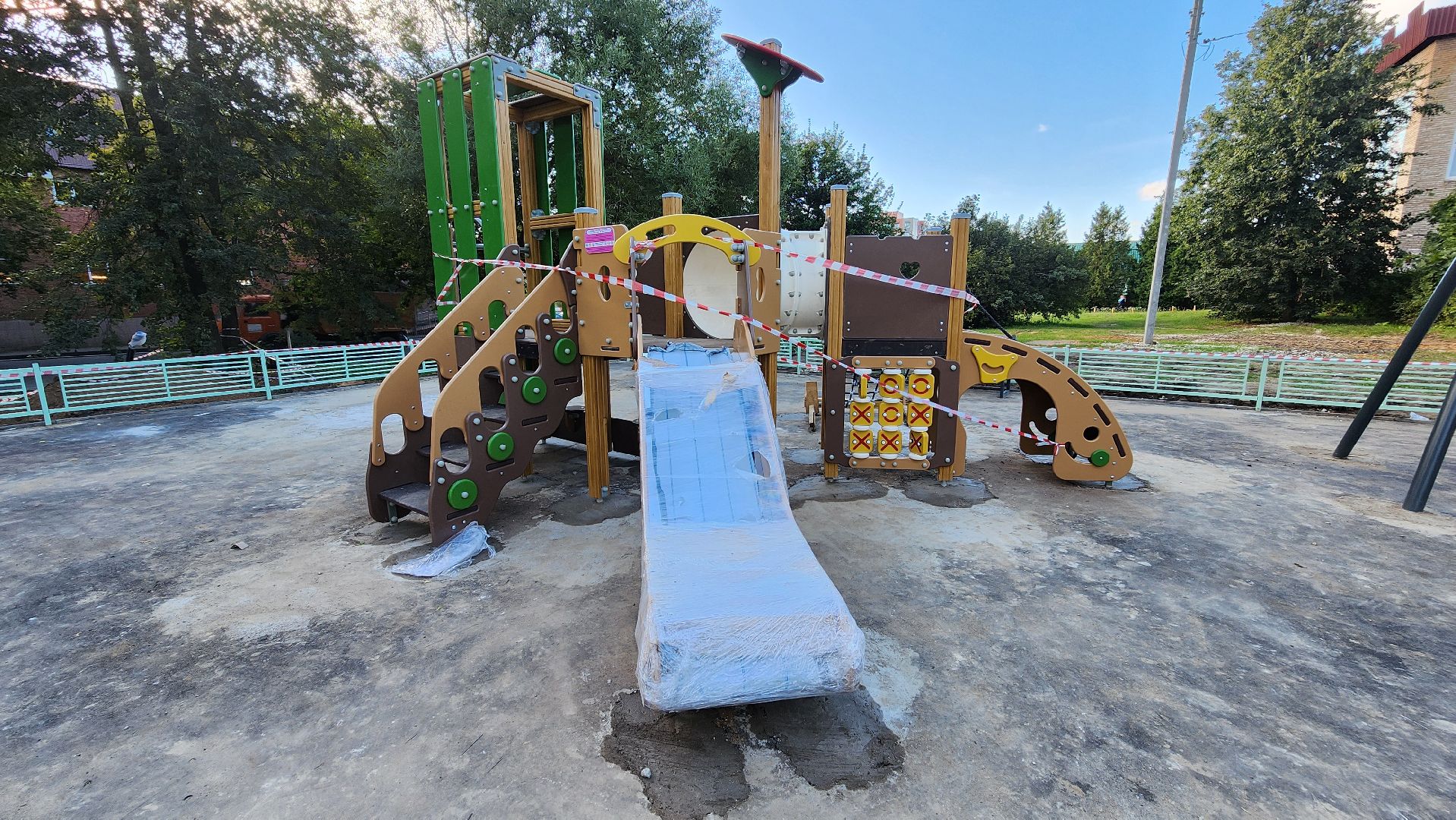 кашира, благоустройство, детские игровые площадки, безопасное покрытие,