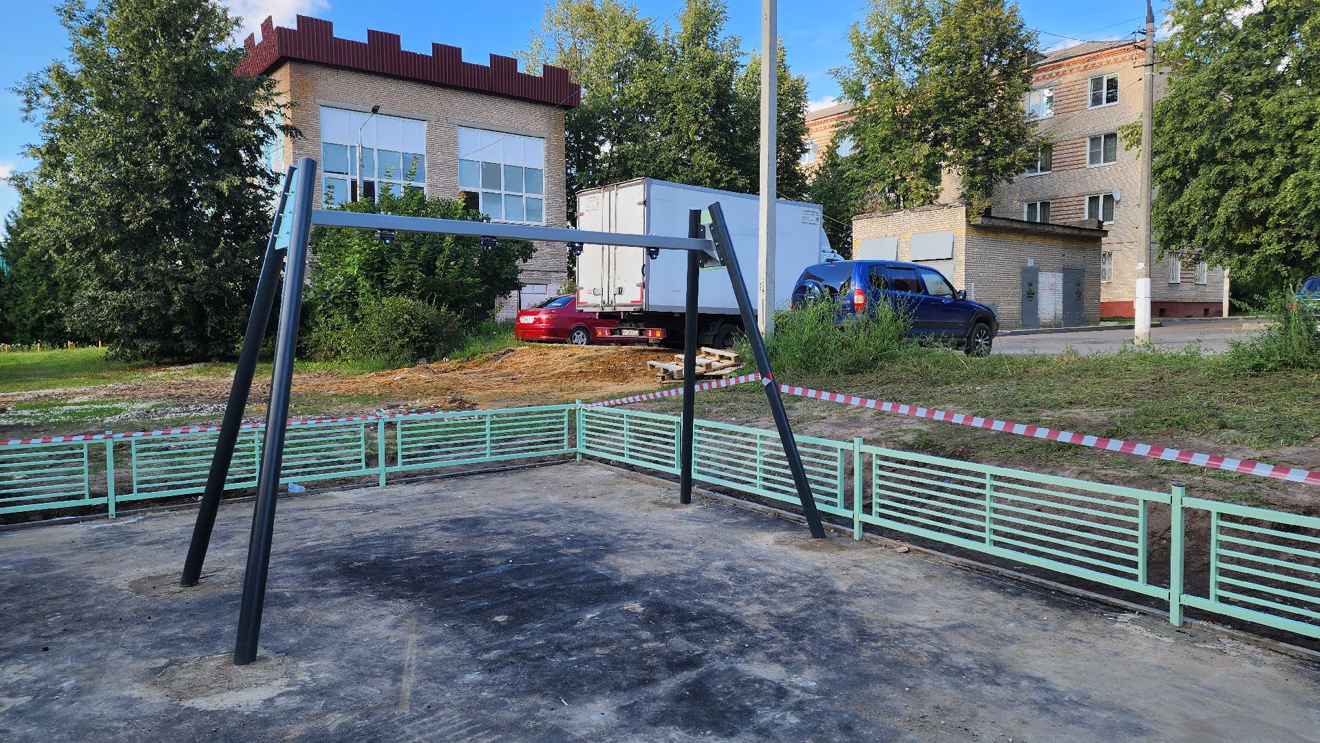 кашира, благоустройство, детские игровые площадки, безопасное покрытие,