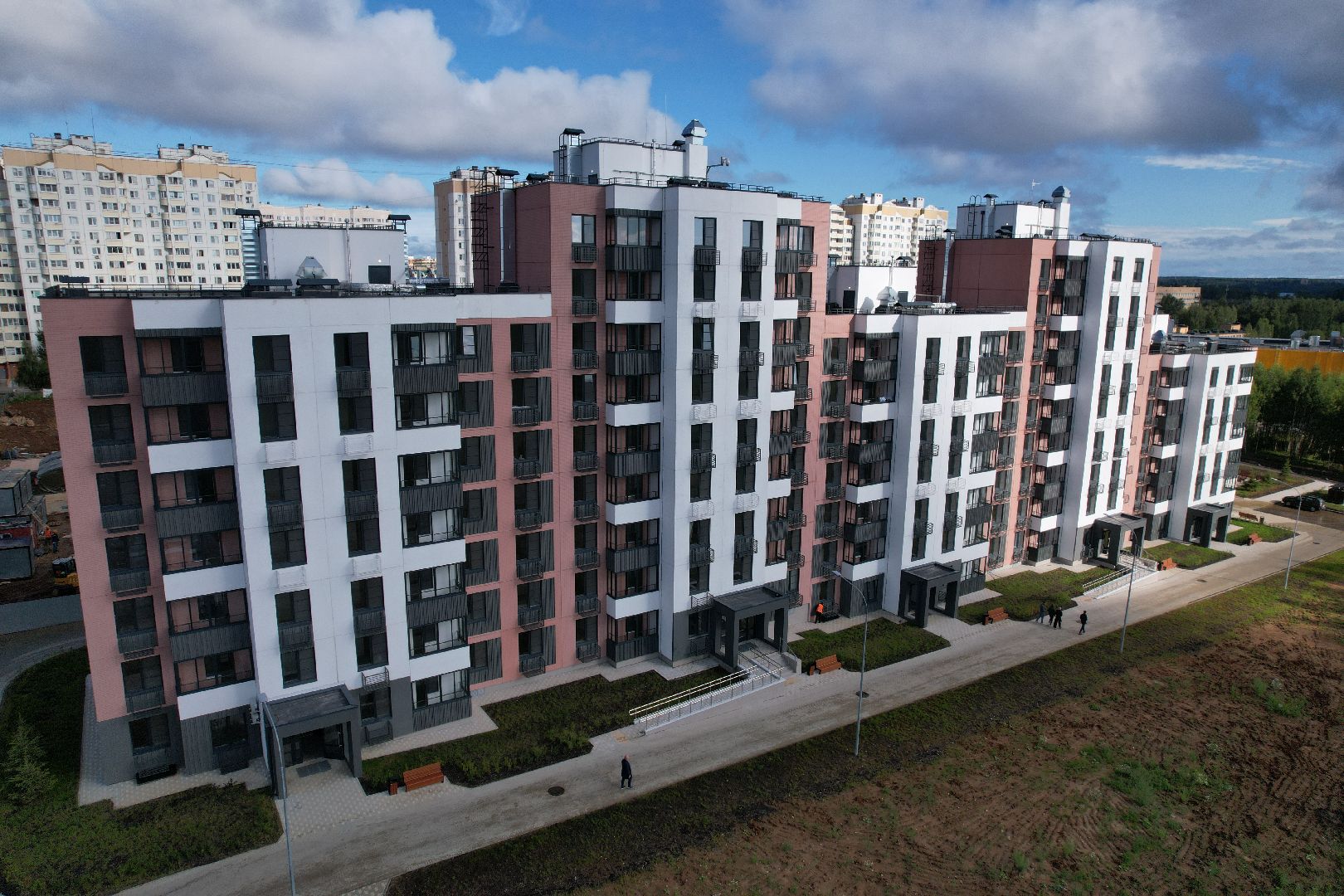 видео с коптера, садик, солнечногорск,