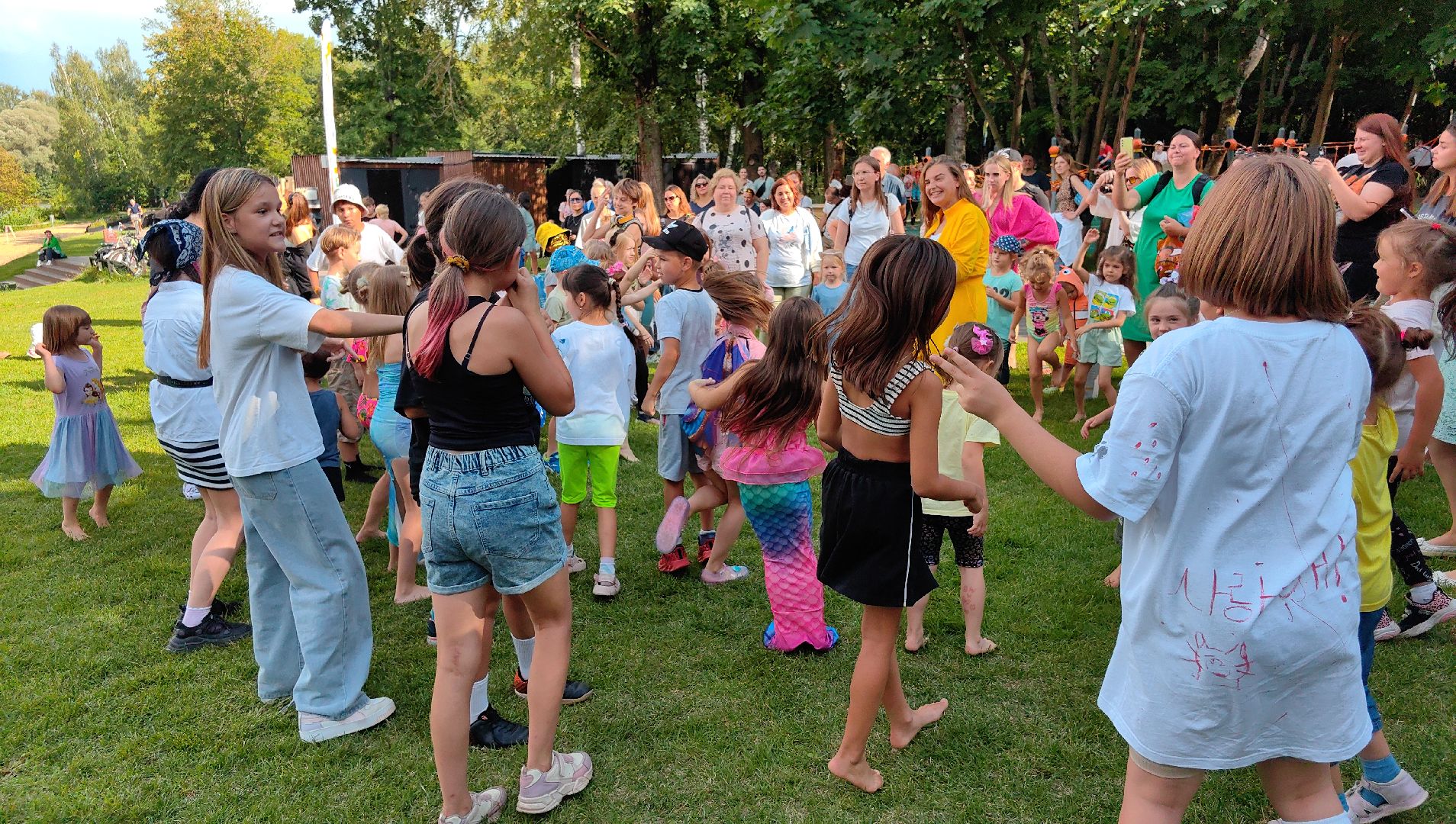 День Нептуна, пенная дискотека, парк, забавы, танцы, щёлково,