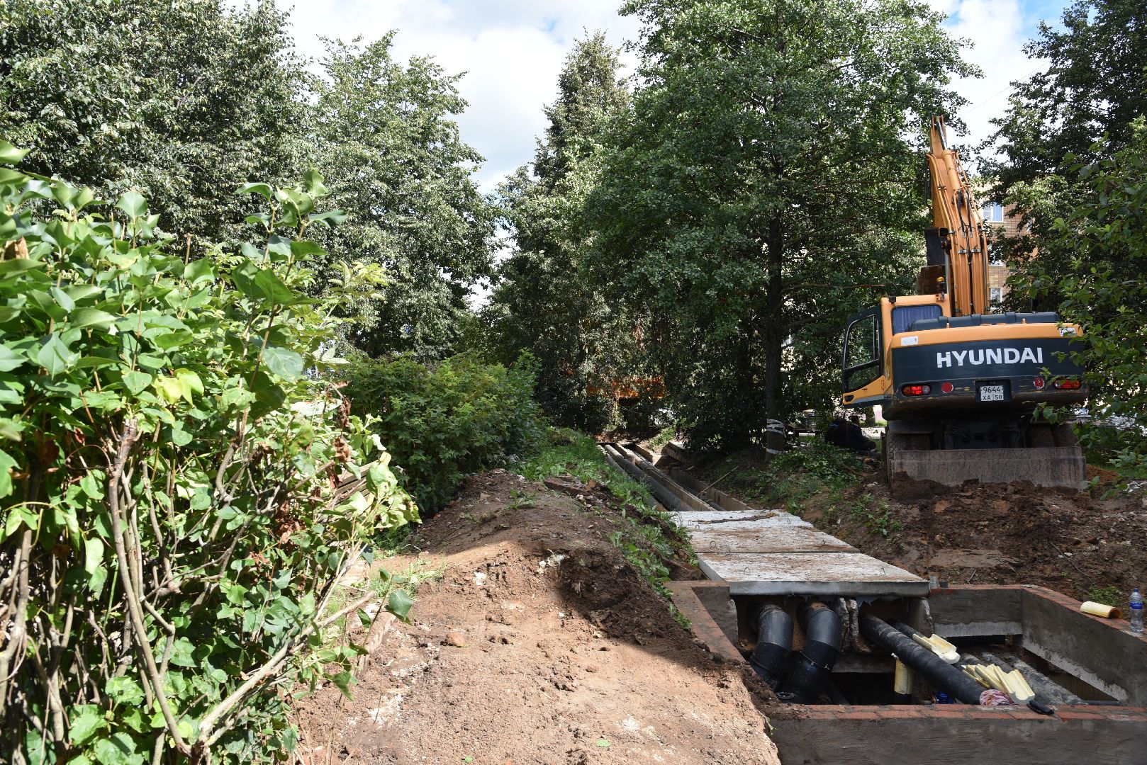 лотошино, благоустройство, замена теплосетей, замена теплотрассы, жкх, жкх и благоустройство, подготовка к зимнему сезону,
