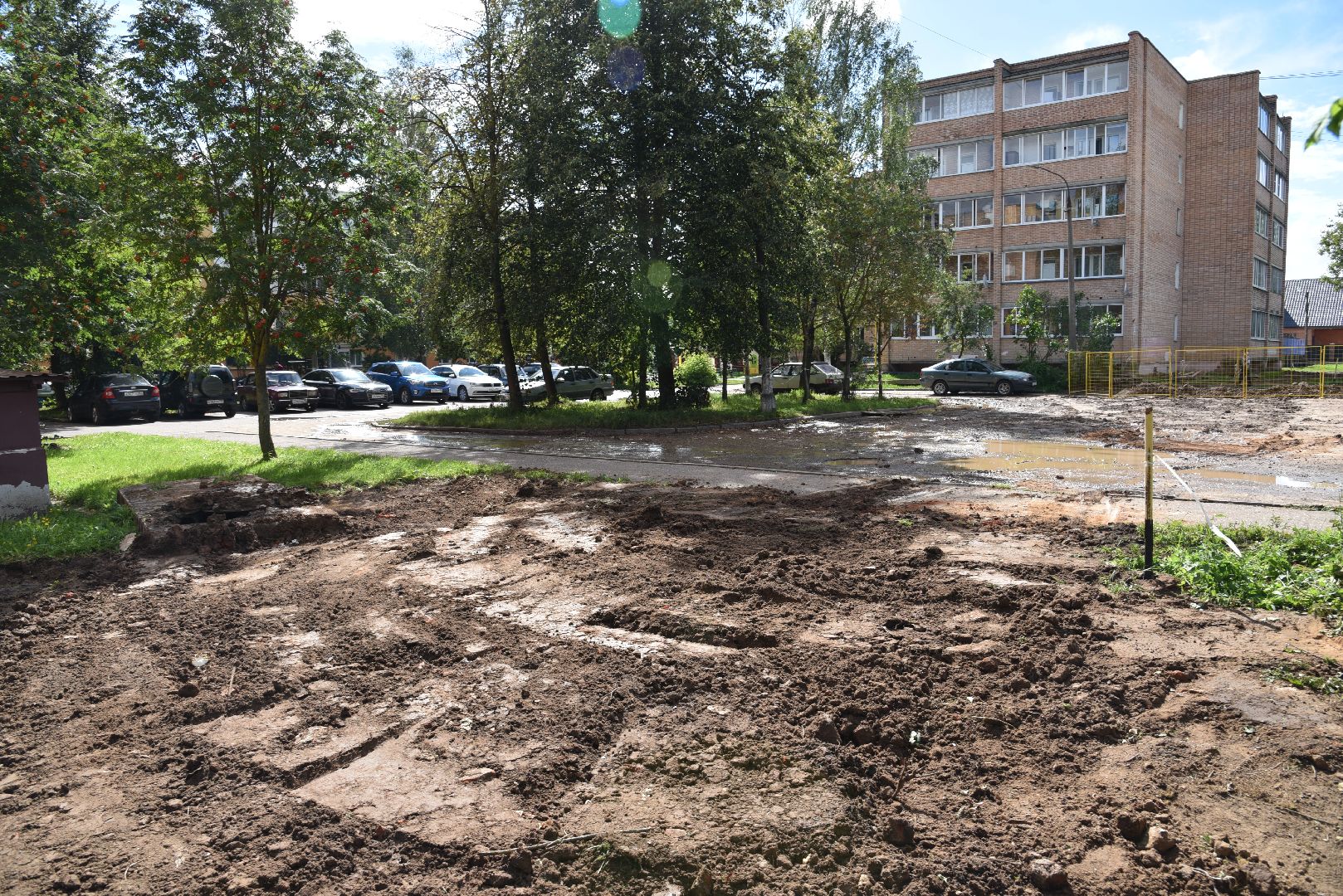 лотошино, благоустройство, замена теплосетей, замена теплотрассы, жкх, жкх и благоустройство, подготовка к зимнему сезону,