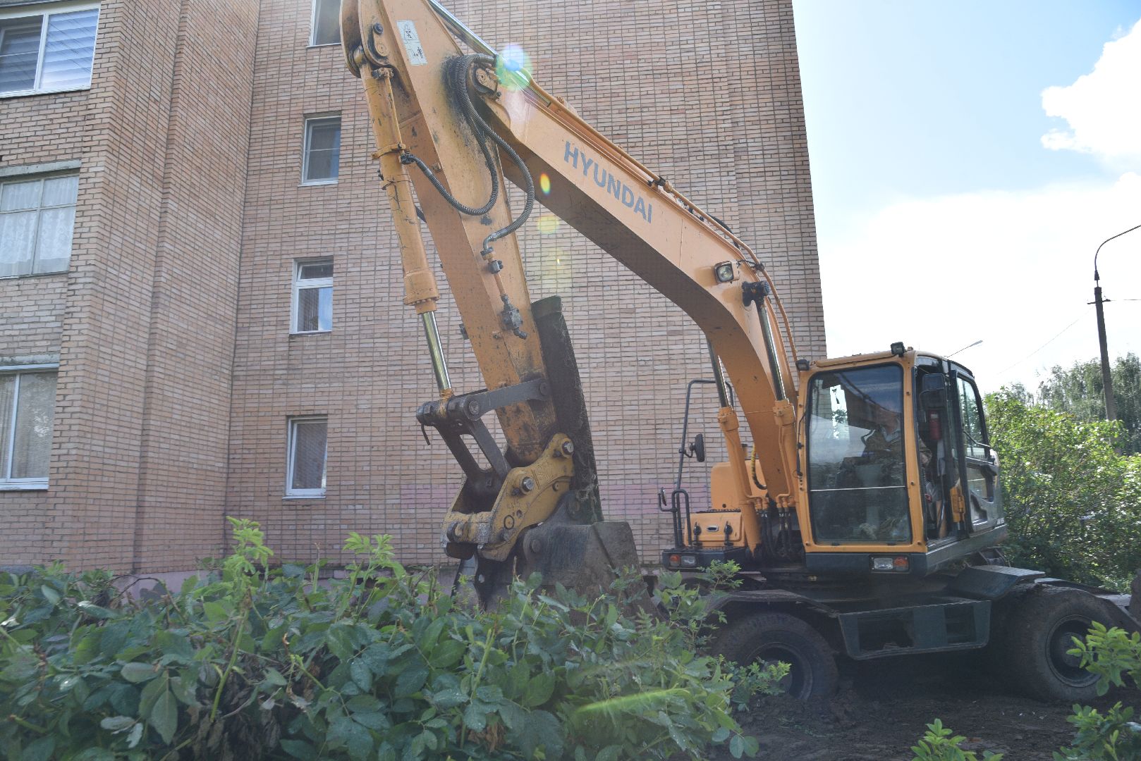 лотошино, благоустройство, замена теплосетей, замена теплотрассы, жкх, жкх и благоустройство, подготовка к зимнему сезону,
