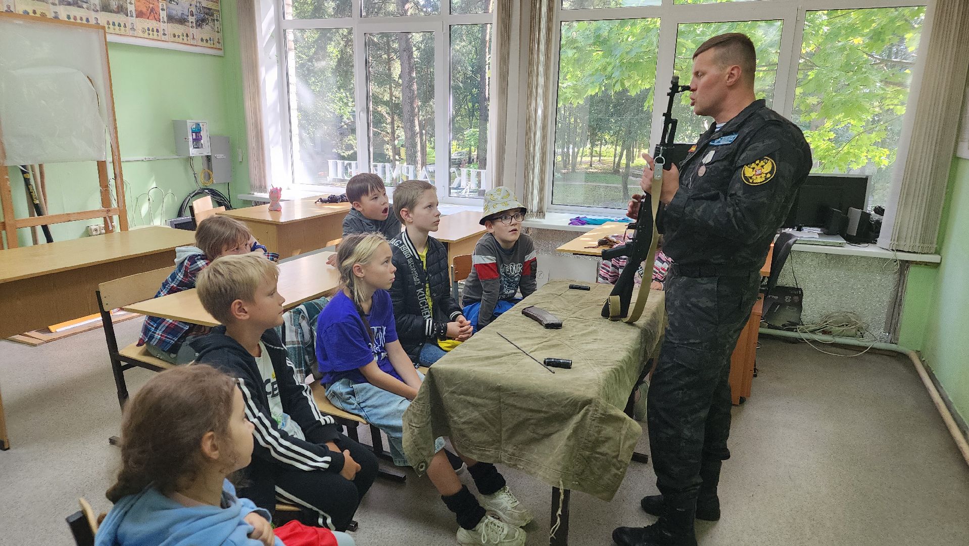 ВПК Армеец, ДЮЦ Горизонт, провино, мастер-класс, дети,