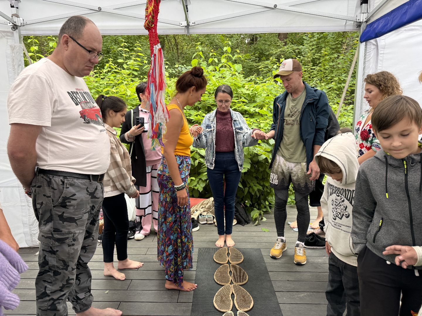 Фестиваль йоги, Парк Раздолье, Гвоздестояние,