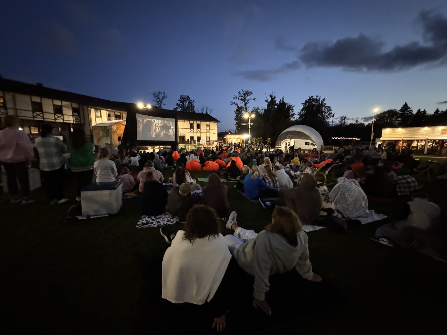 Одинцово, Кинопоказы в парке, Летучий корабль,