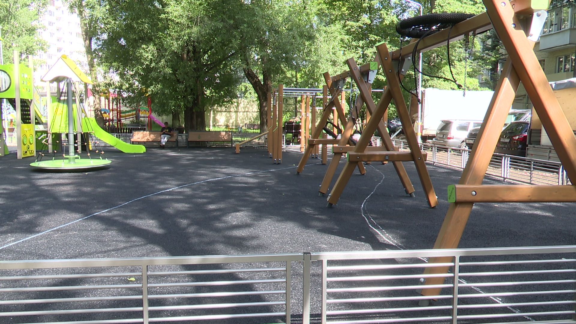 Реутов, детские площадки, благоустройство, видеонаблюдение, игровые элементы,