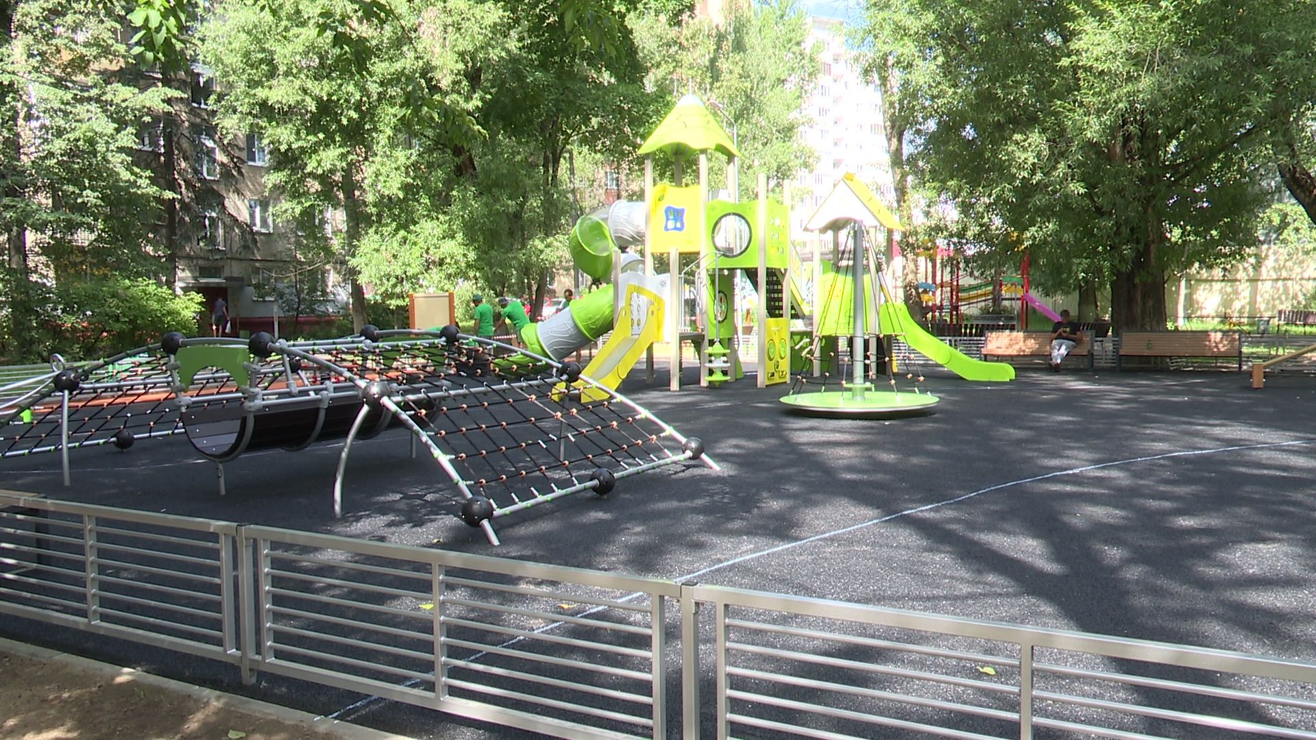 Реутов, детские площадки, благоустройство, видеонаблюдение, игровые элементы,
