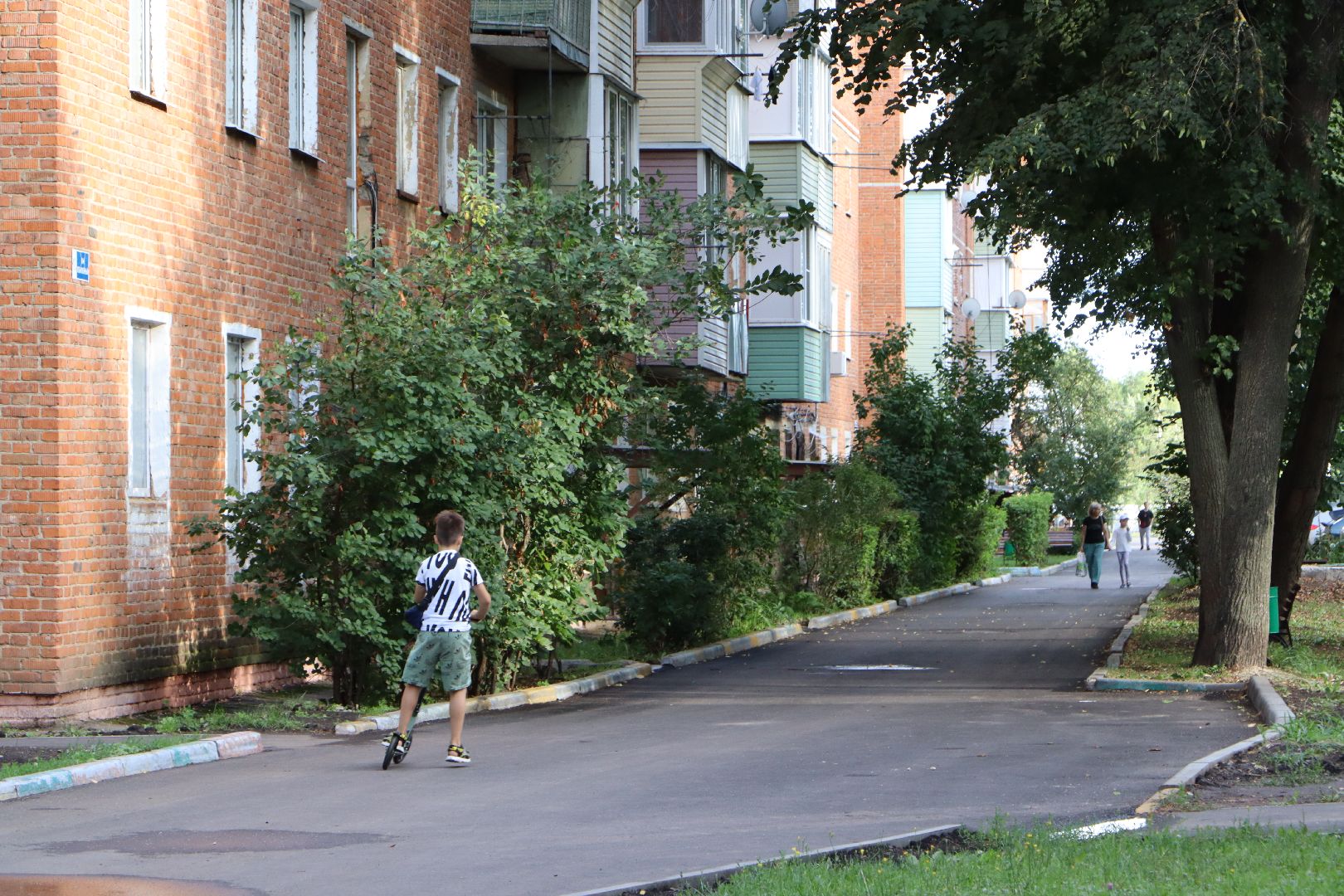 Серебряные Пруды, комплексное благоустройство дворовых территорий,