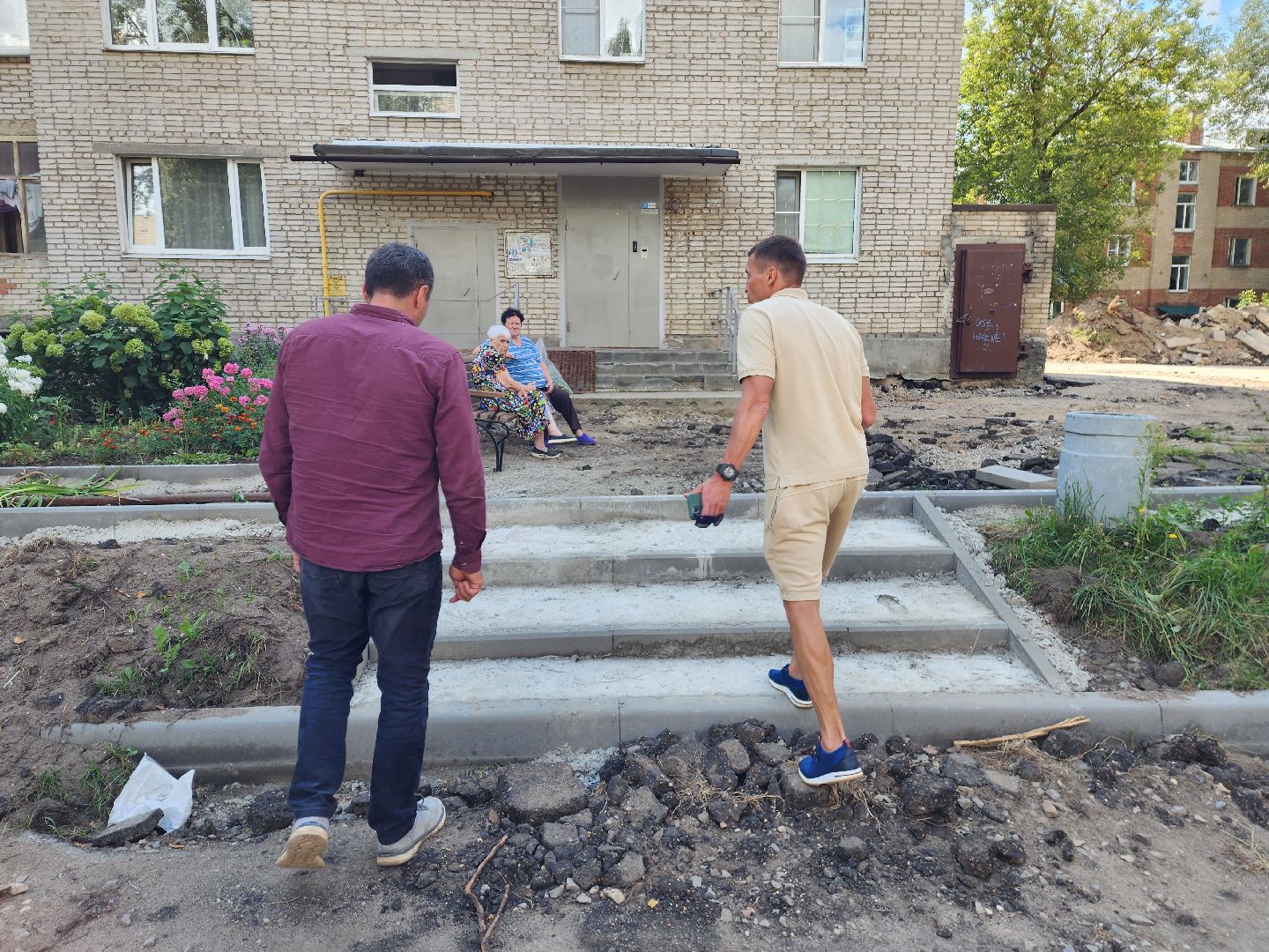 красноармейск, городской округ пушкинский, благоустройство дворов, комплексное благоустройство,