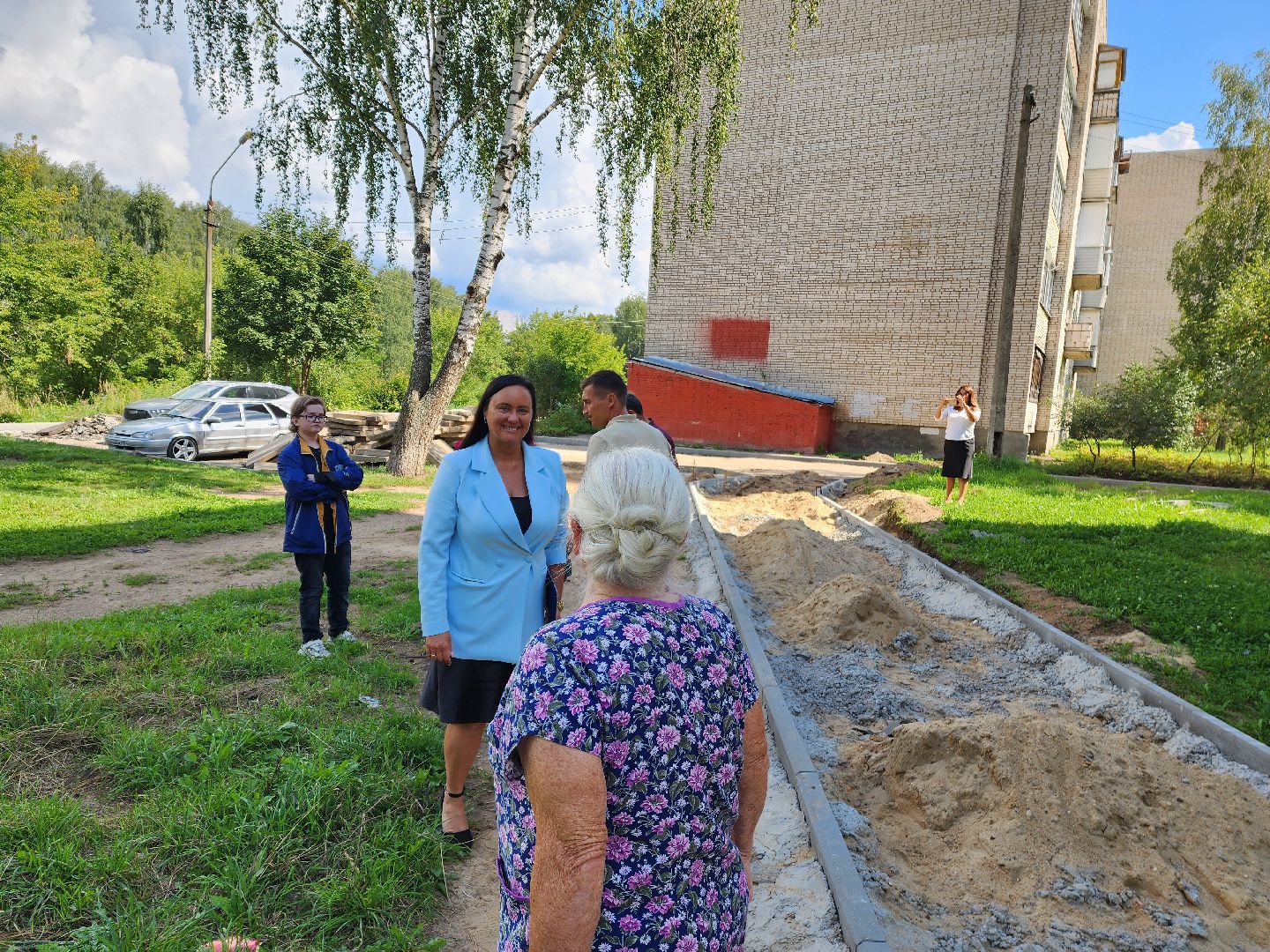 красноармейск, городской округ пушкинский, благоустройство дворов, комплексное благоустройство,